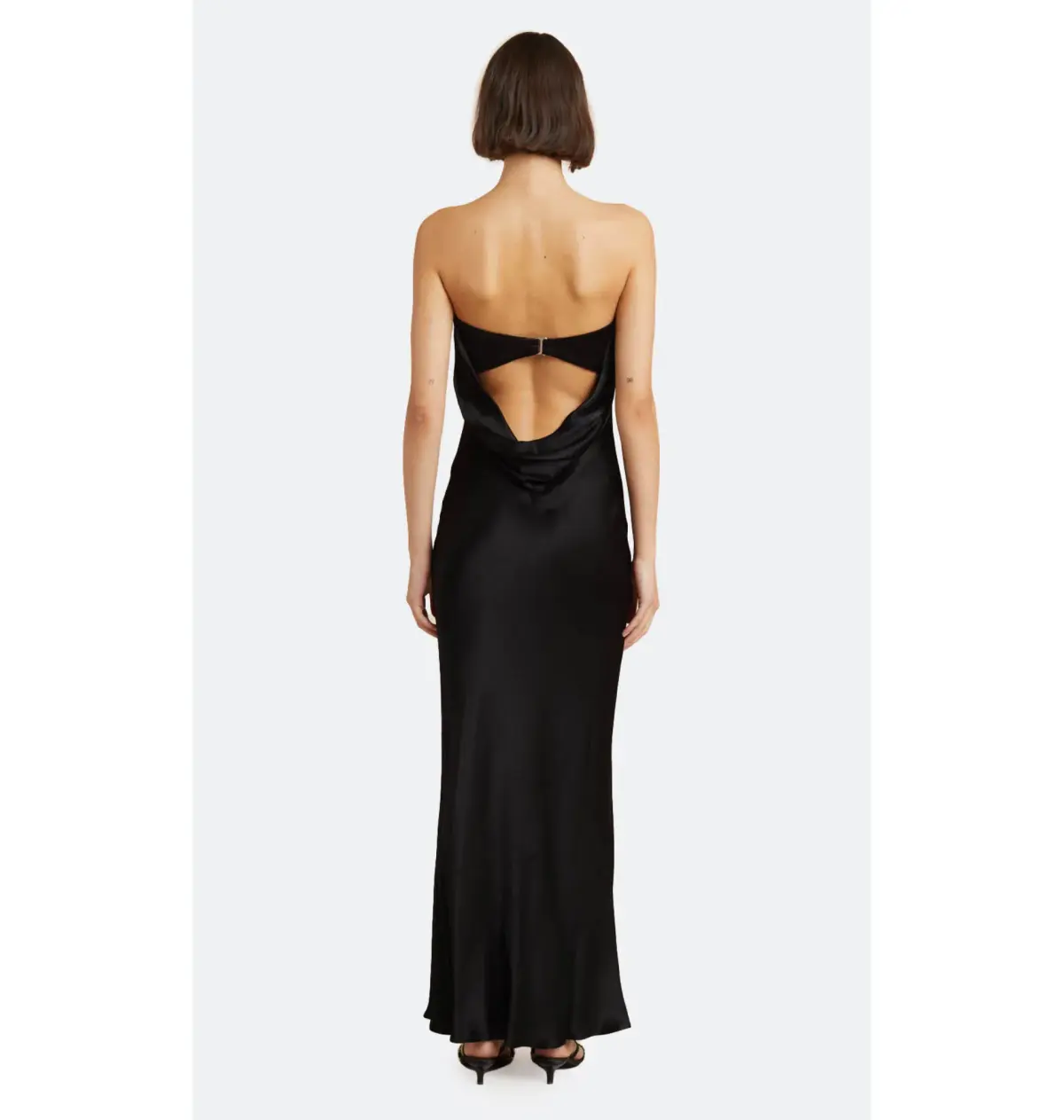 Bec & Bridge Moon Dance Strapless Dress in Black Size AU 6 - Image 4