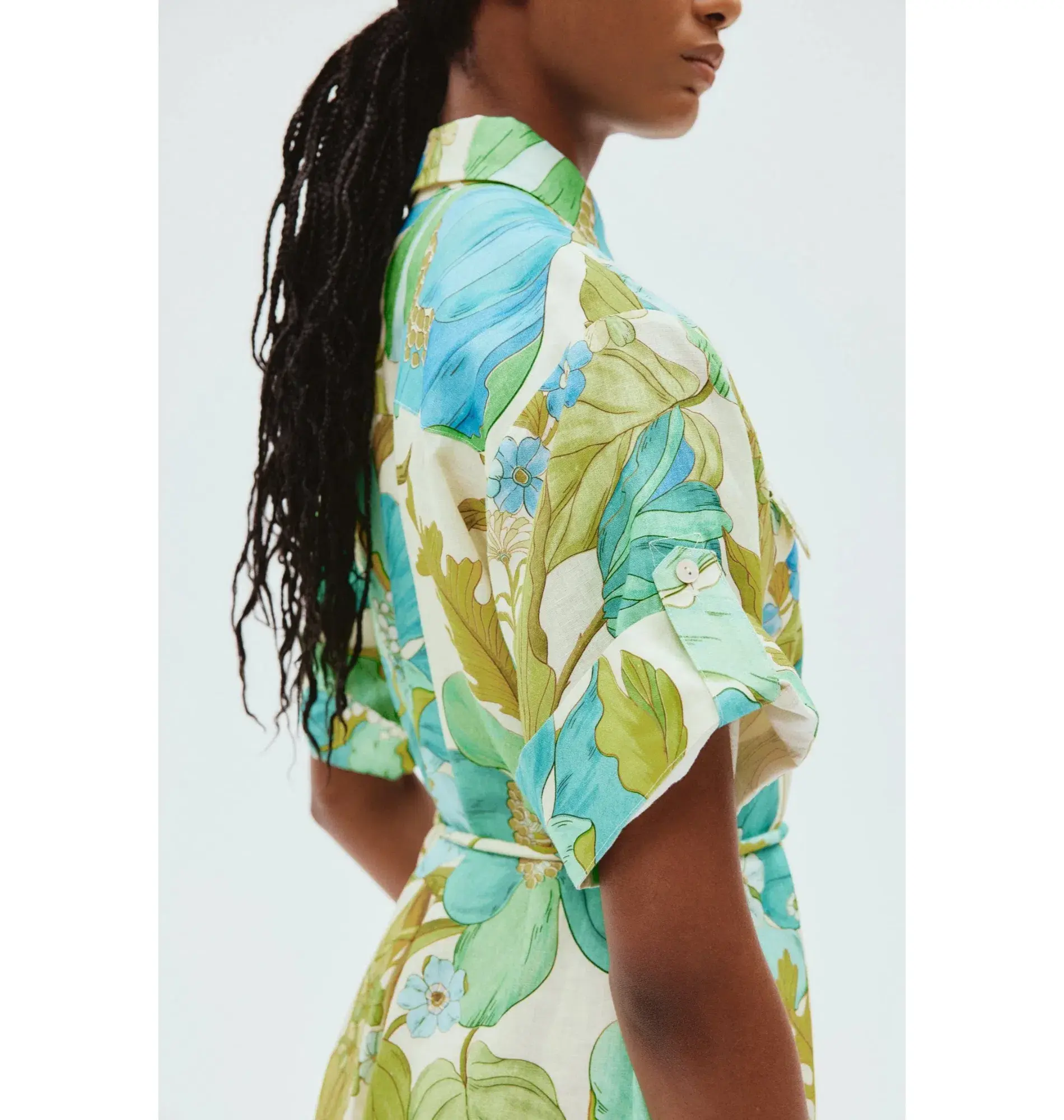 Alemais Janis Shirtdress in Print Size AU 8 - Image 3