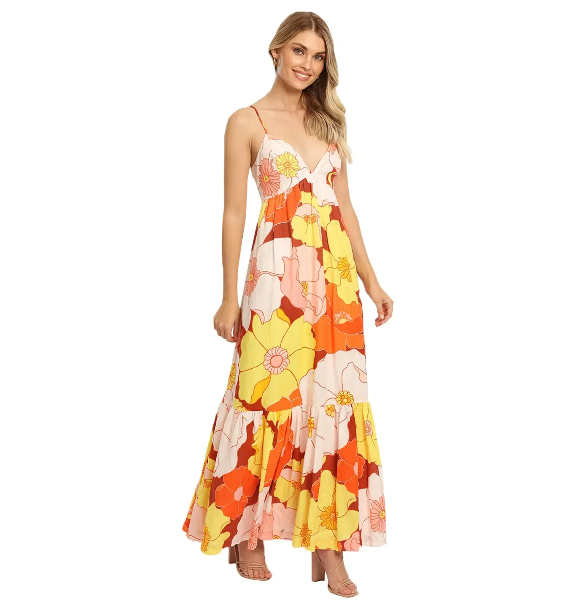Steele Farida Dress in Floral Size Small / AU 8 - Image 1