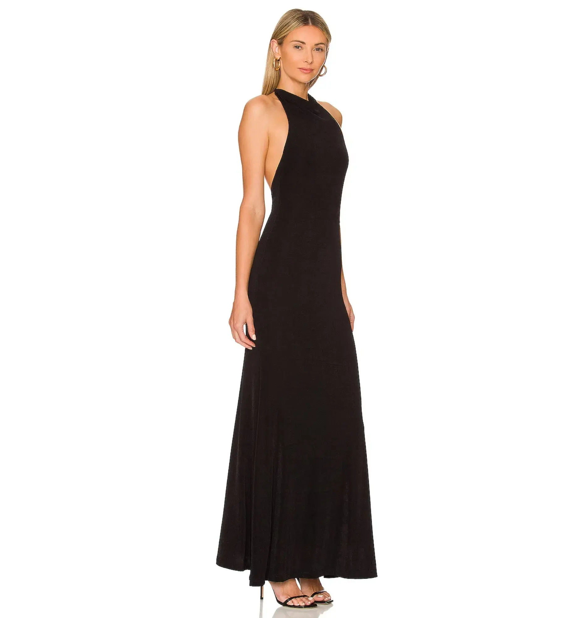 Misha Lois Gown in Black Size 8 - Image 2