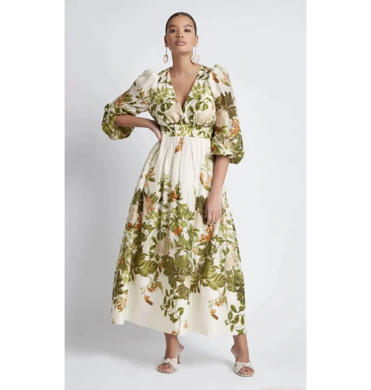 Sheike Garden Of Eden Maxi Dress In Floral Size AU 8 - Image 1