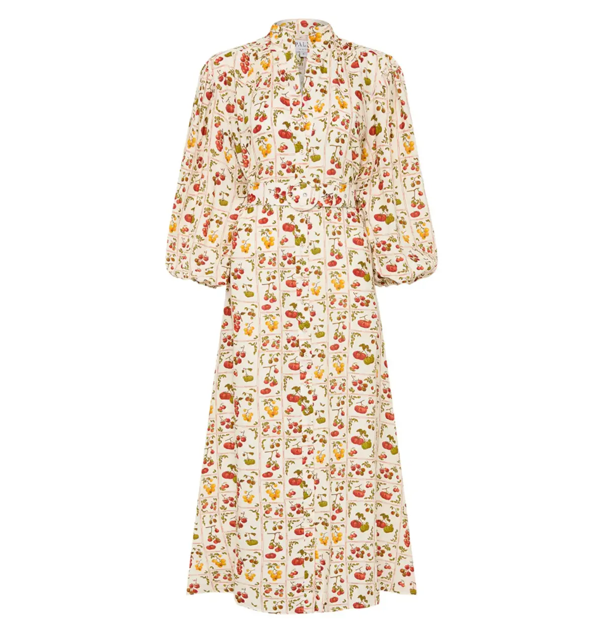 Palm Noosa Noddy Dress in Tomato Tile Size AU 6 - Image 4