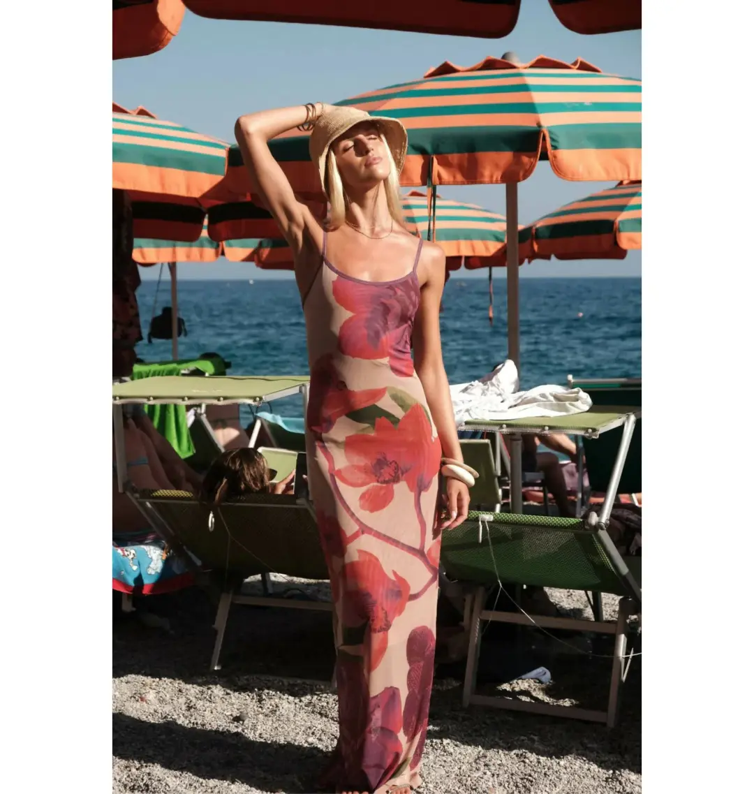 With Harper Lu Bloom Dress Mesh Fuchsia Size AU 6 for rent on The Volte - main image