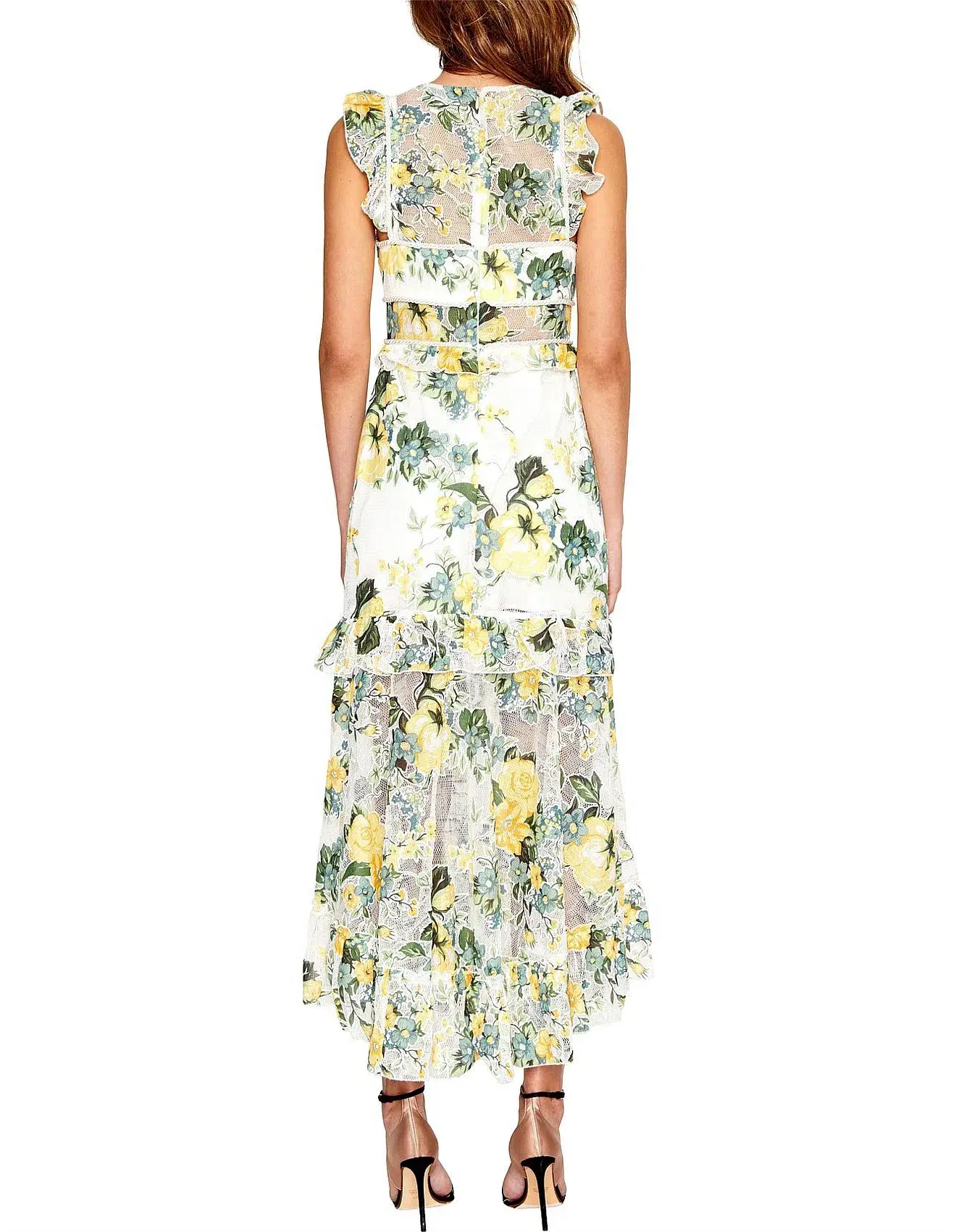 Alice McCall Oh So Lovely Midi Dress Floral Size 10 - Image 2