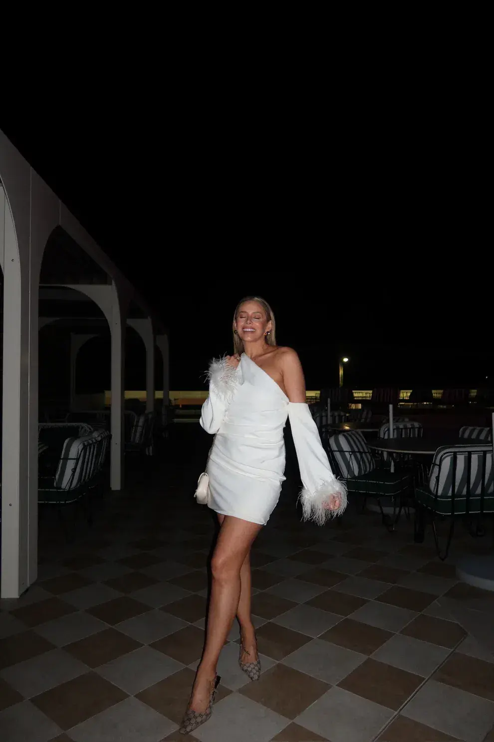 Bianca & Bridget Dezi Mini Dress White Size 10 - Image 6