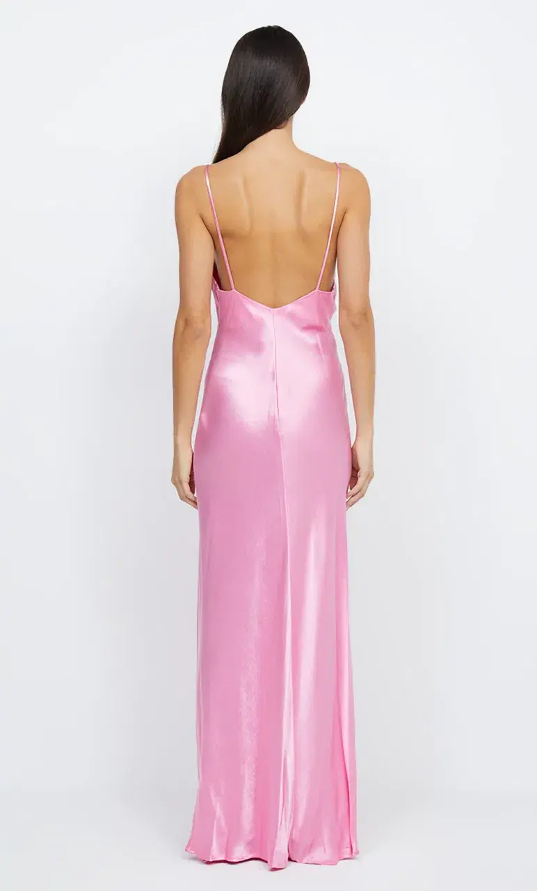 Bec & Bridge Lorelai V Maxi Dress in Candy Pink Size 8 - Image 2