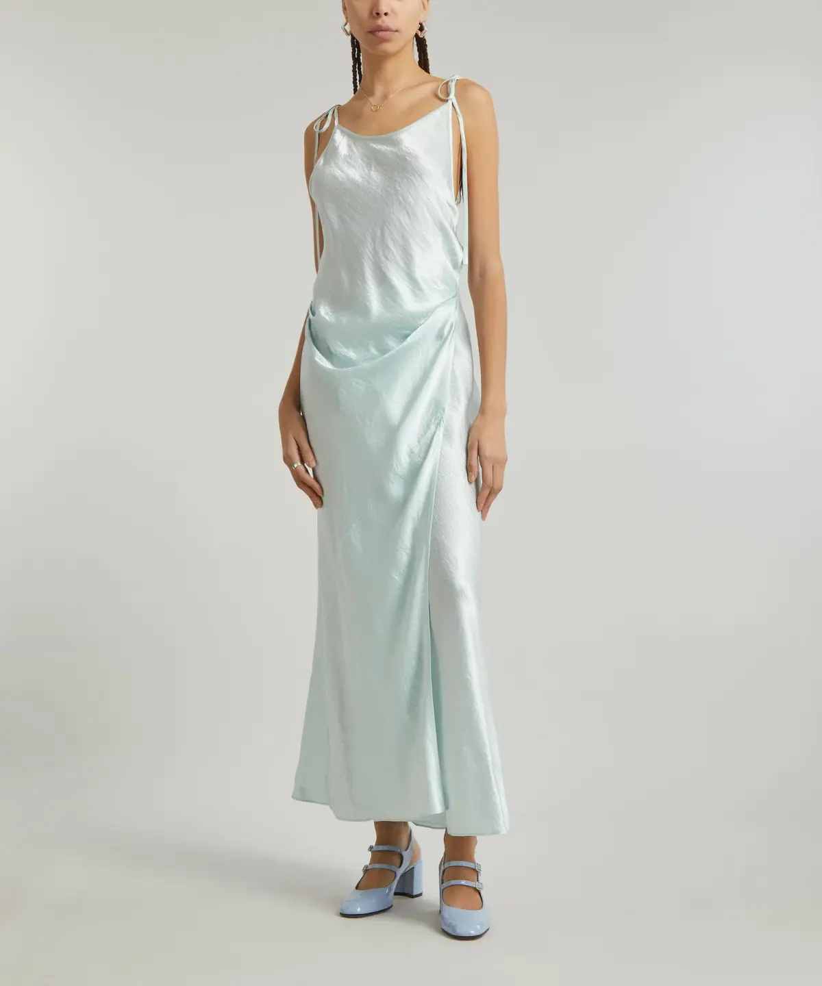 Acne Studios Sleeveless Maxi Wrap Dress Mint Size 38 / AU 10 - Image 1