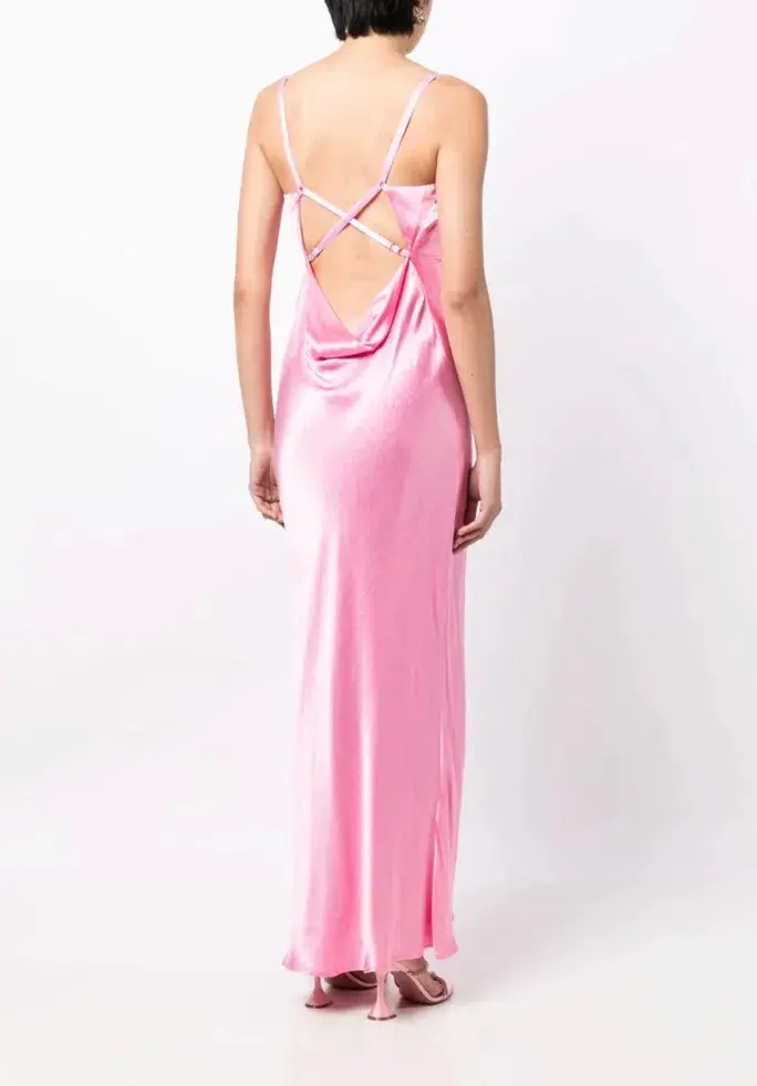 Bec & Bridge Mali Maxi Dress Pink Size 6 - Image 3