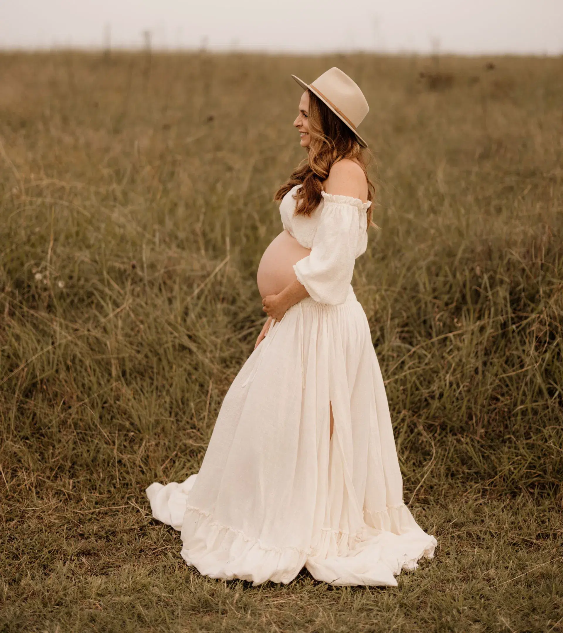 We Are Reclamation There Is Nothing Quite Like You Two Piece Ivory Gown One Size - Image 3