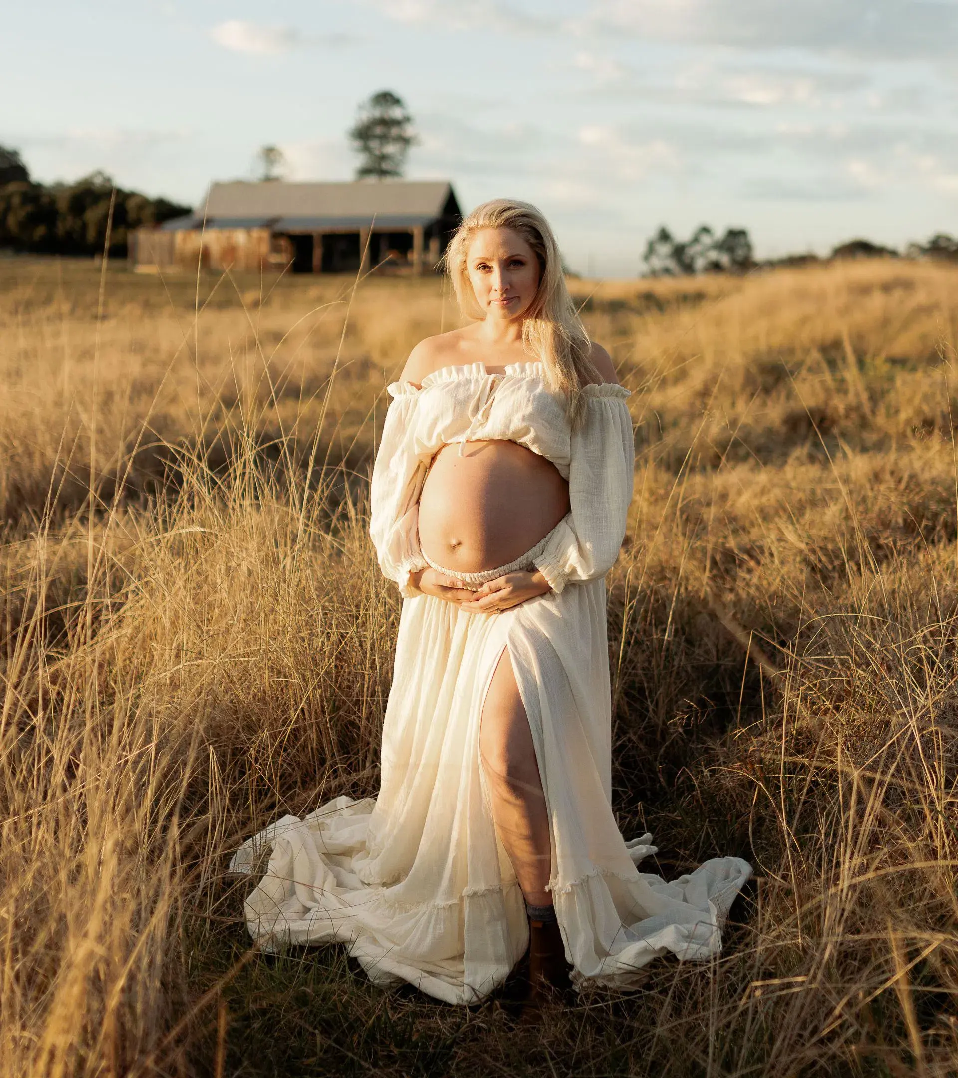 We Are Reclamation There Is Nothing Quite Like You Two Piece Ivory Gown One Size - Image 4