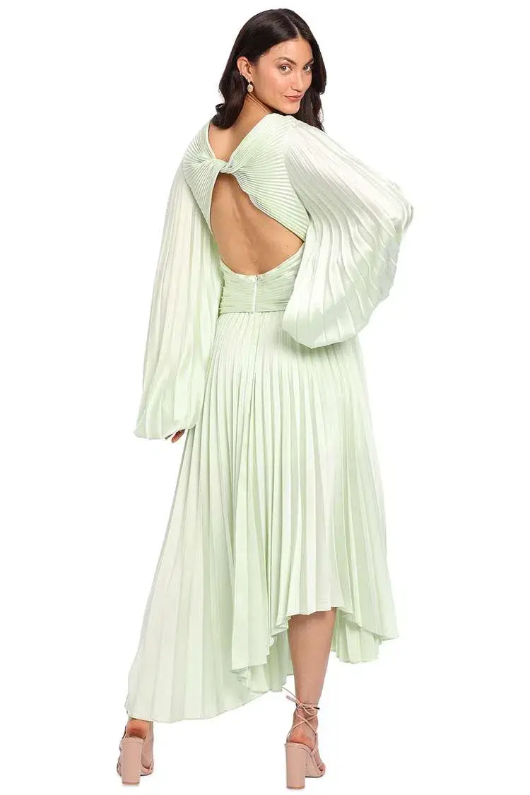 Acler Palms Dress in Cool Mint Size 10 - Image 3