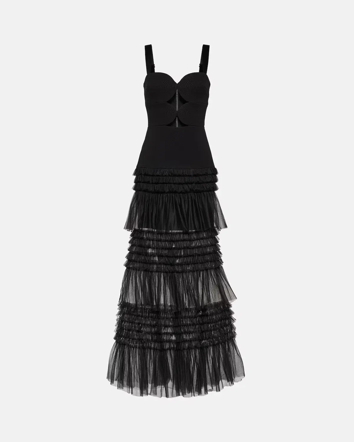Rebecca Vallance Amelia Gown Black Size 8 - Image 3