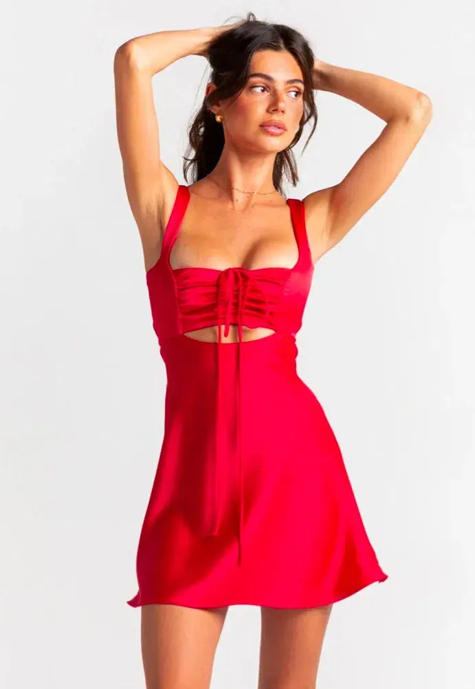 Arcina Ori Valentina Dress in Red Size 8  - Image 2