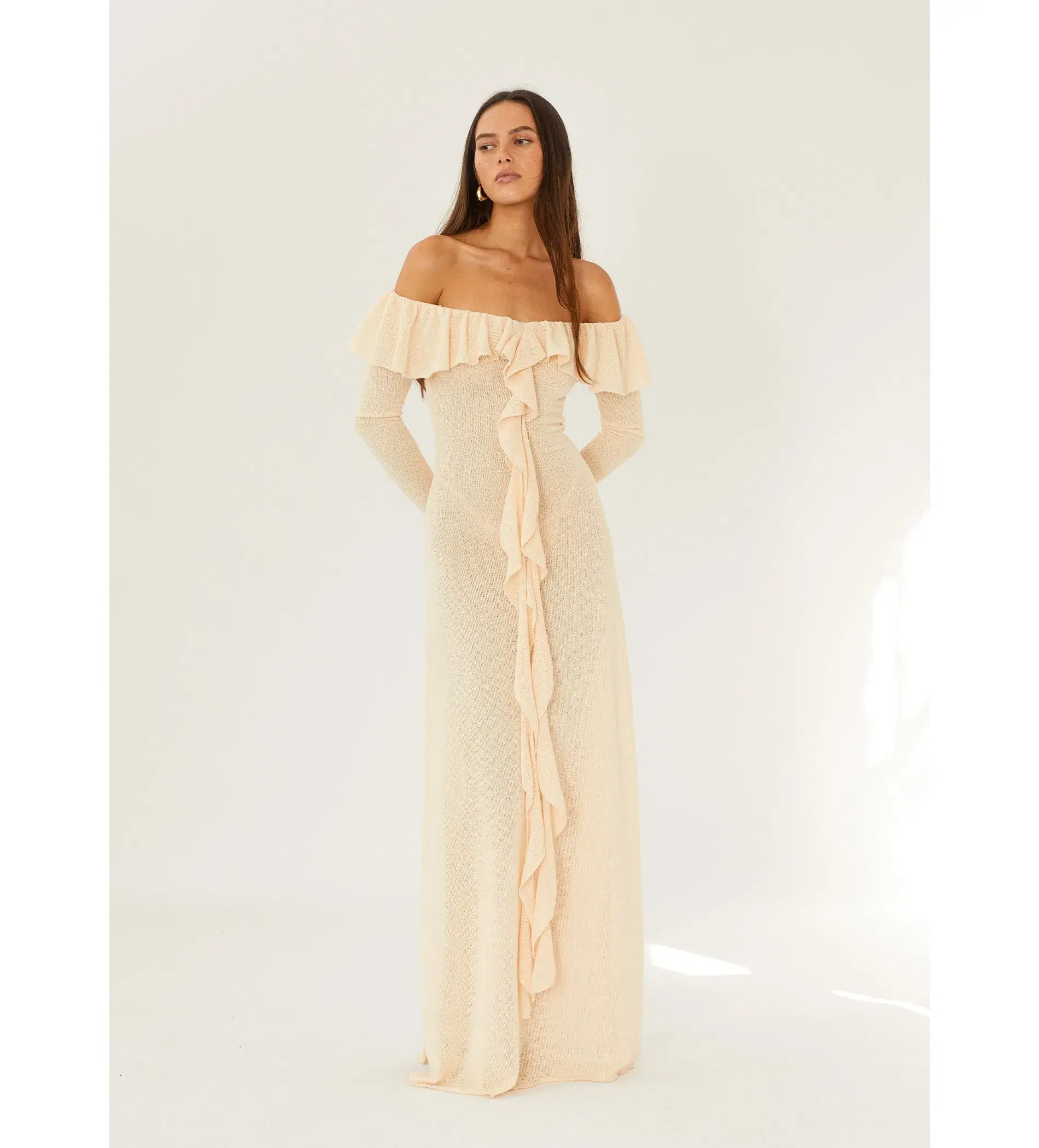 Arcina Ori Mila Dress Cream Size S/Au 8 - Image 1