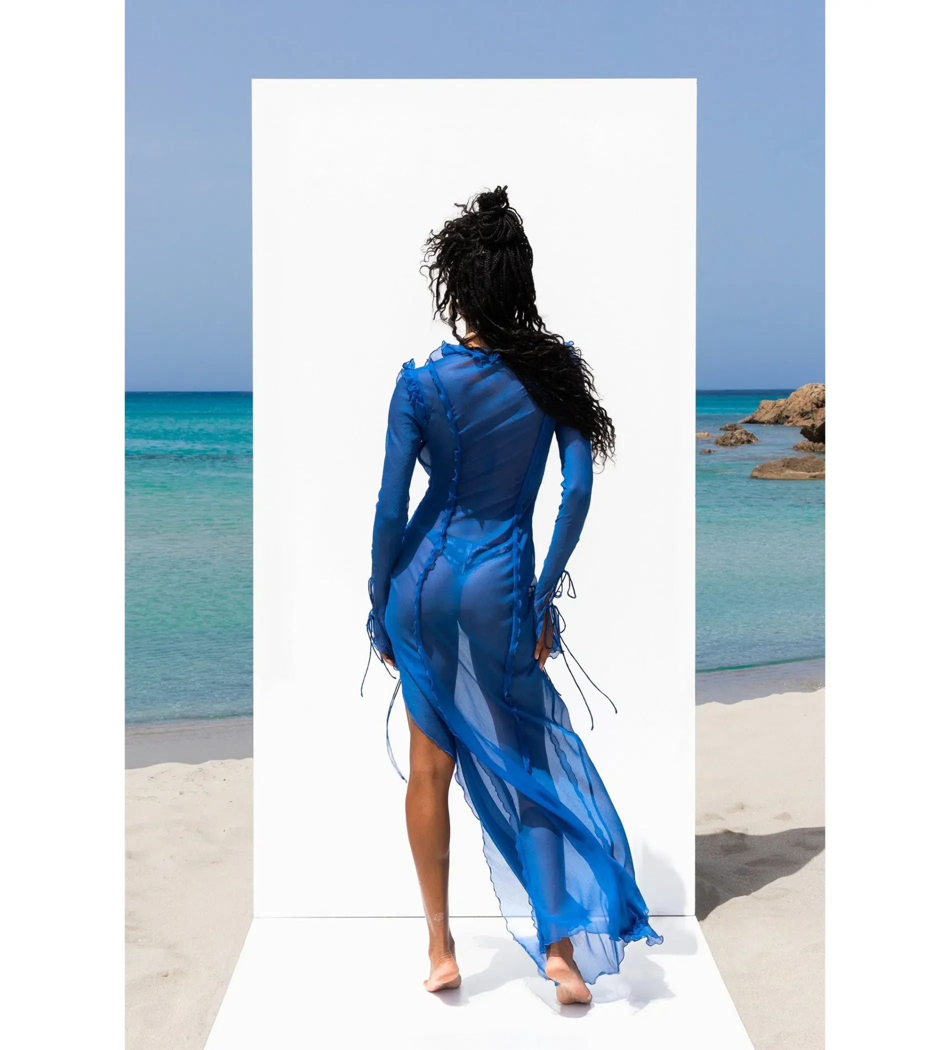 Rat & Boa Farretti Dress in Blue Size 8 - Image 2
