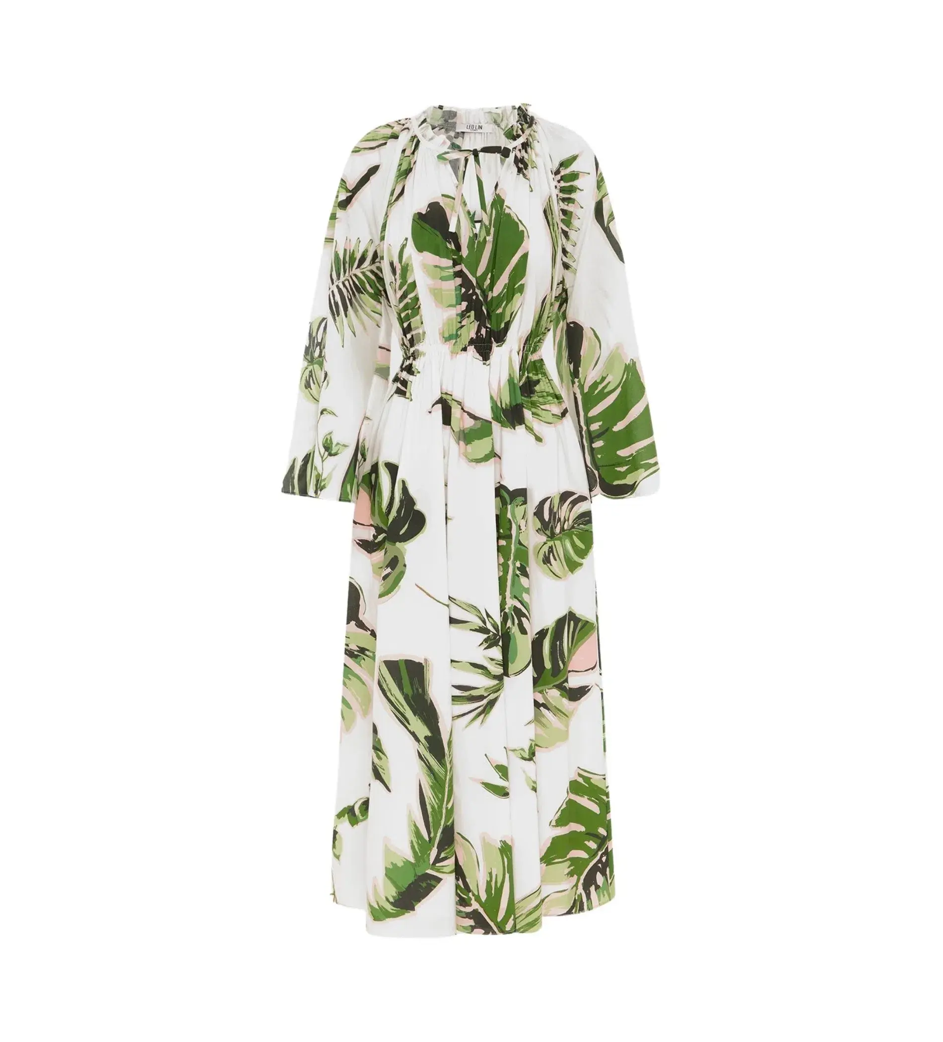 Leo Lin Alexia Midi Dress in Botanica Print Size 16 - Image 3