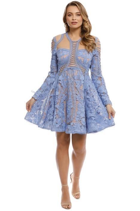 Thurley  Bluebell Lace Dress Size 8 - Image 5