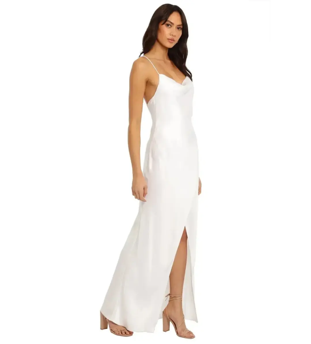 Camilla And Marc Bowery Slip Dress White Size 6 for rent on The Volte - main image