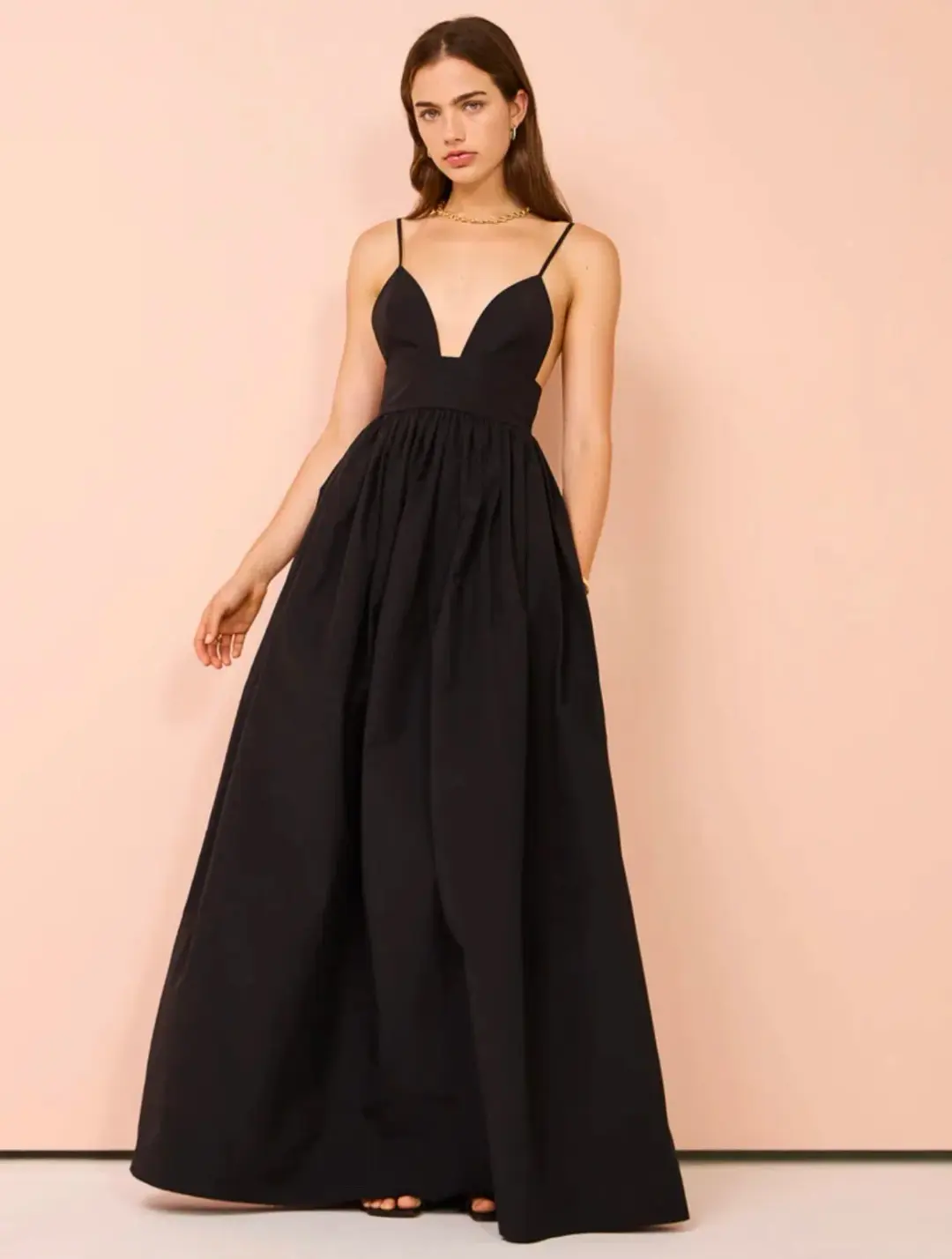 Auteur Studio Sophia Dress  Black Size 8 for rent on The Volte - main image