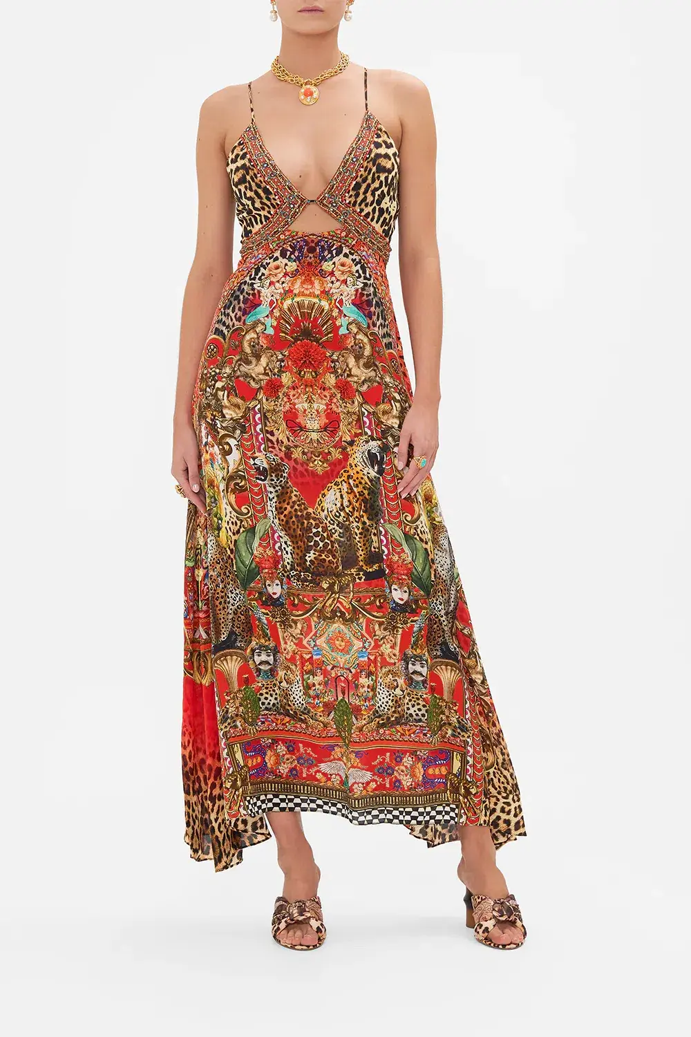 Camilla From Generation To Generation Strappy Dress With Cut Out Size M / AU 12 - Image 1