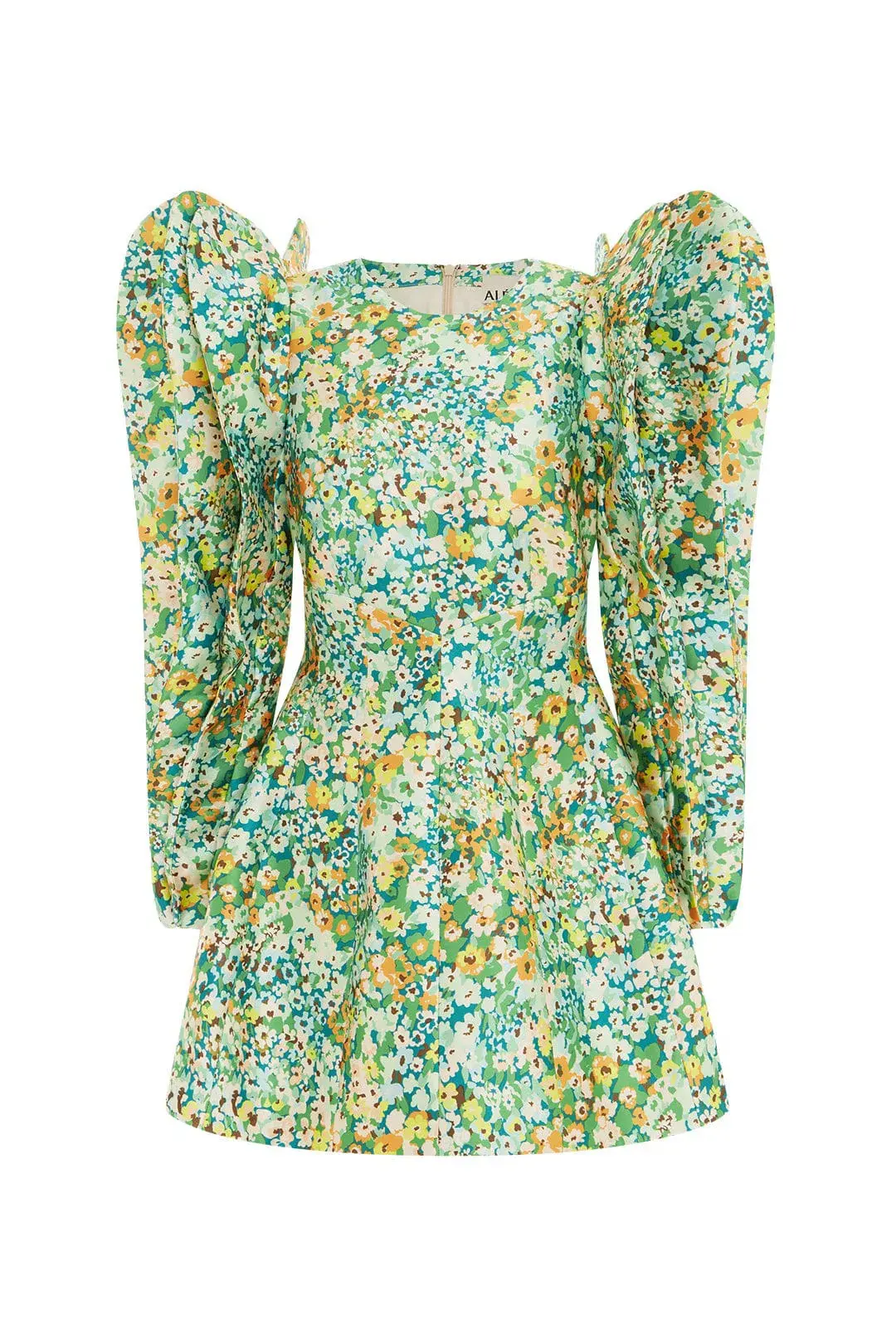 Alemais Francis Petal Mini Dress Floral Size 10 for rent on The Volte - main image