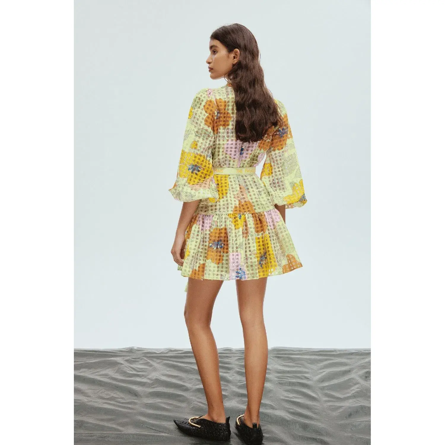 Alemais Agalia Mini Dress Floral Size 6 - Image 3