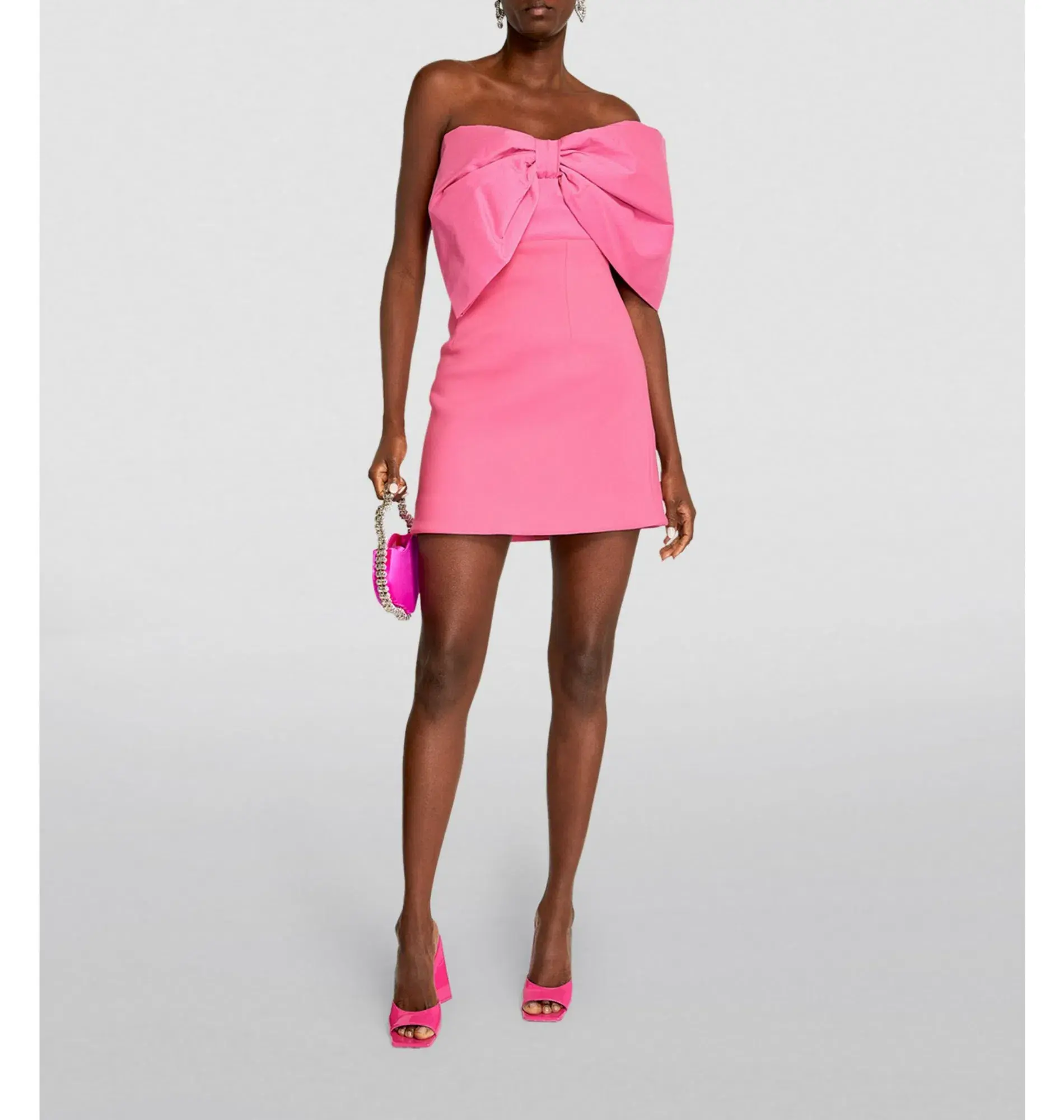 Rachel Gilbert Kace Mini Dress Pink Size 1 / AU 8 - Image 2