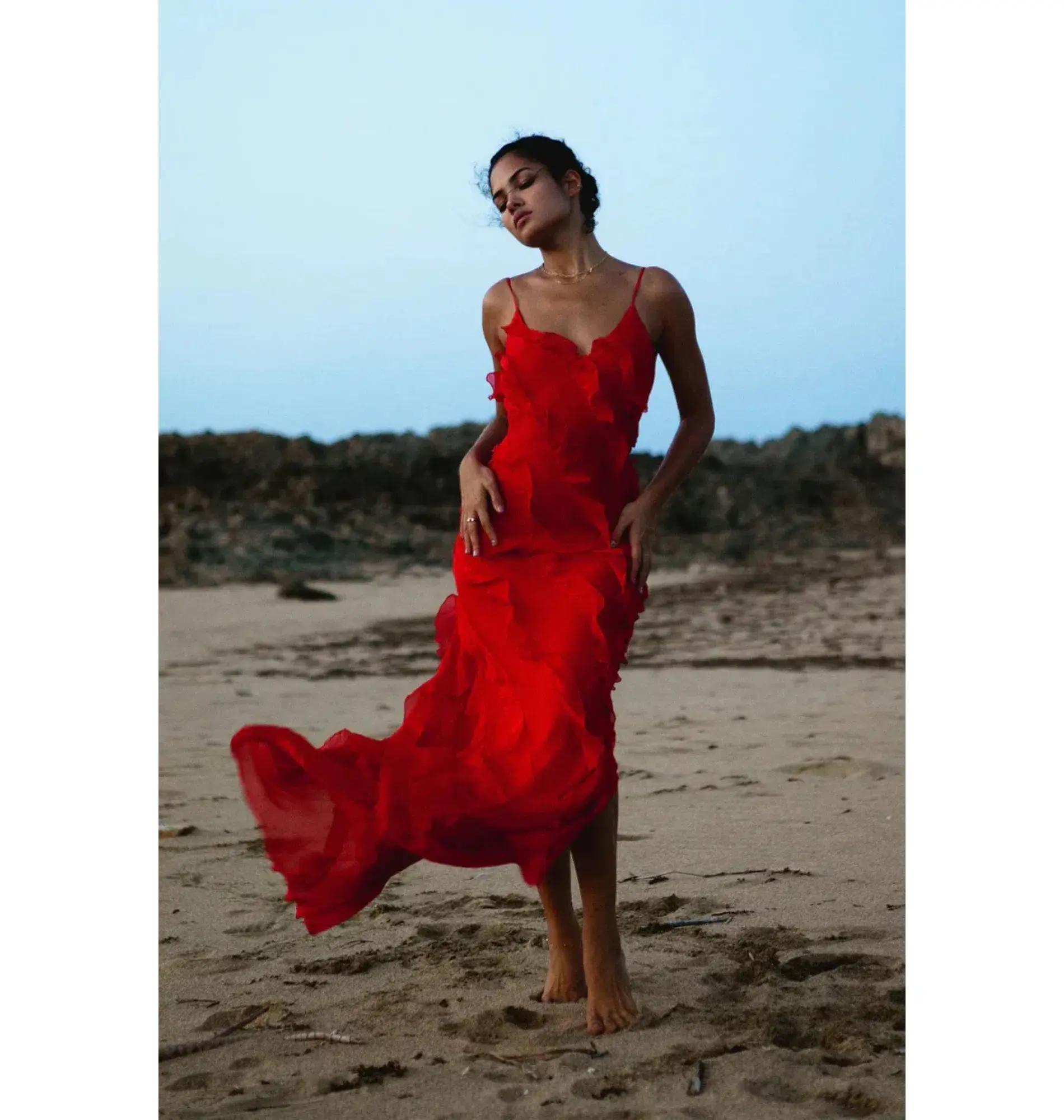 Rat & Boa Cecelia Dress Red Size M / AU 10 - Image 2
