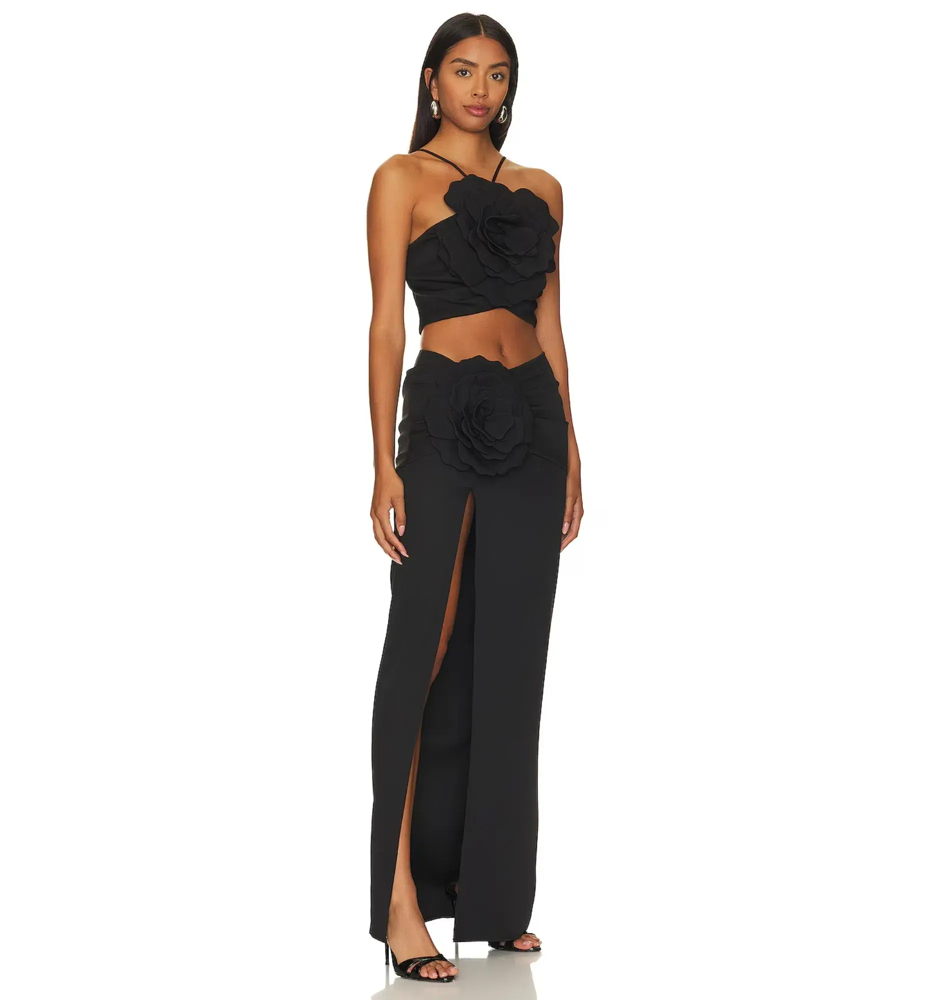 Lovers + Friends Artemis Gown in Black Size AU 6 - Image 2