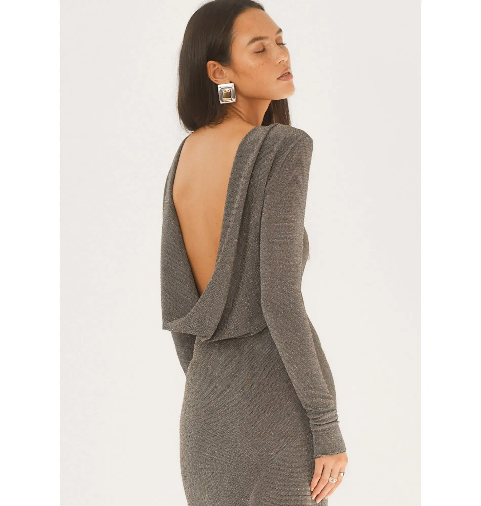 Arcina Ori Jen Dress in Grey Size M / AU 10 - Image 3
