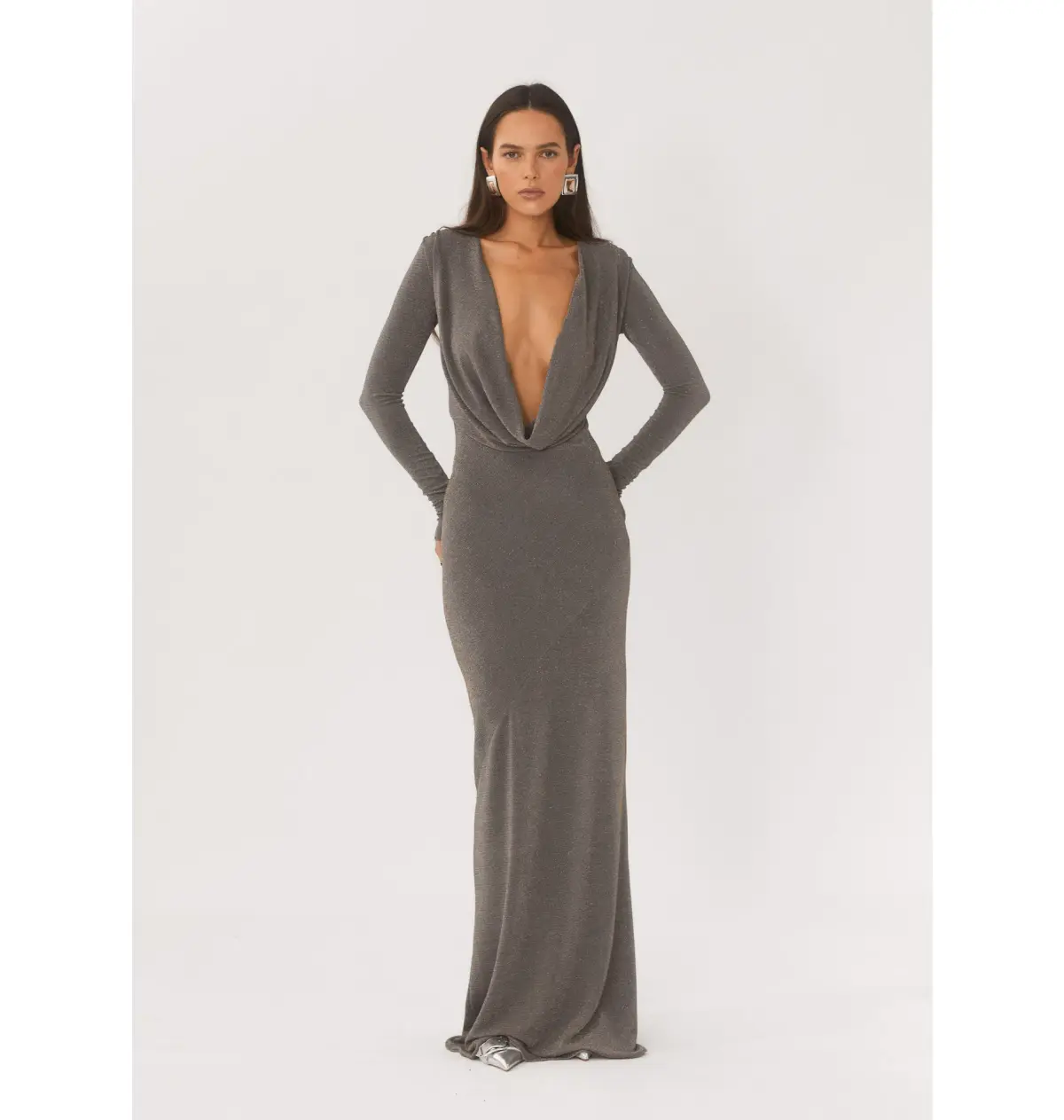 Arcina Ori Jen Dress in Grey Size M / AU 10 - Image 1