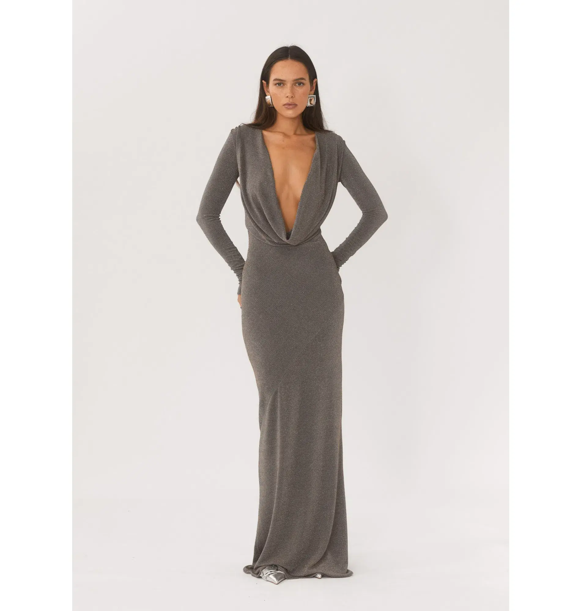 Arcina Ori Jen Dress in Grey Size M / AU 10 - Image 1