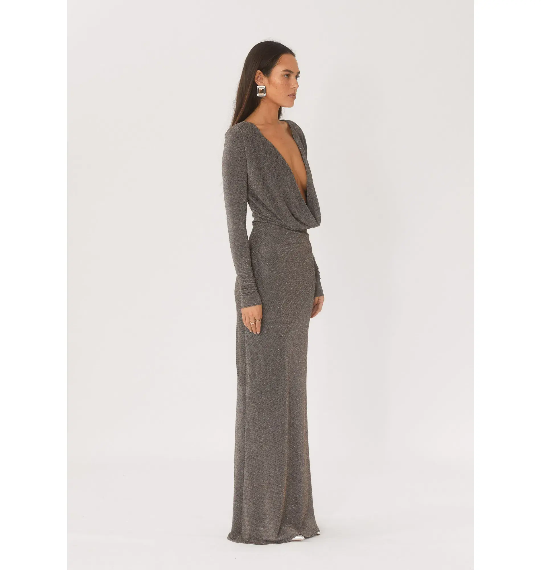 Arcina Ori Jen Dress in Grey Size M / AU 10 - Image 2