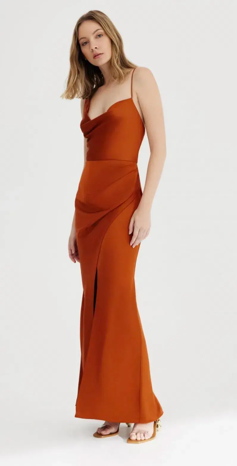 Significant Other Aria Dress in Clay Size 8 - Image 2