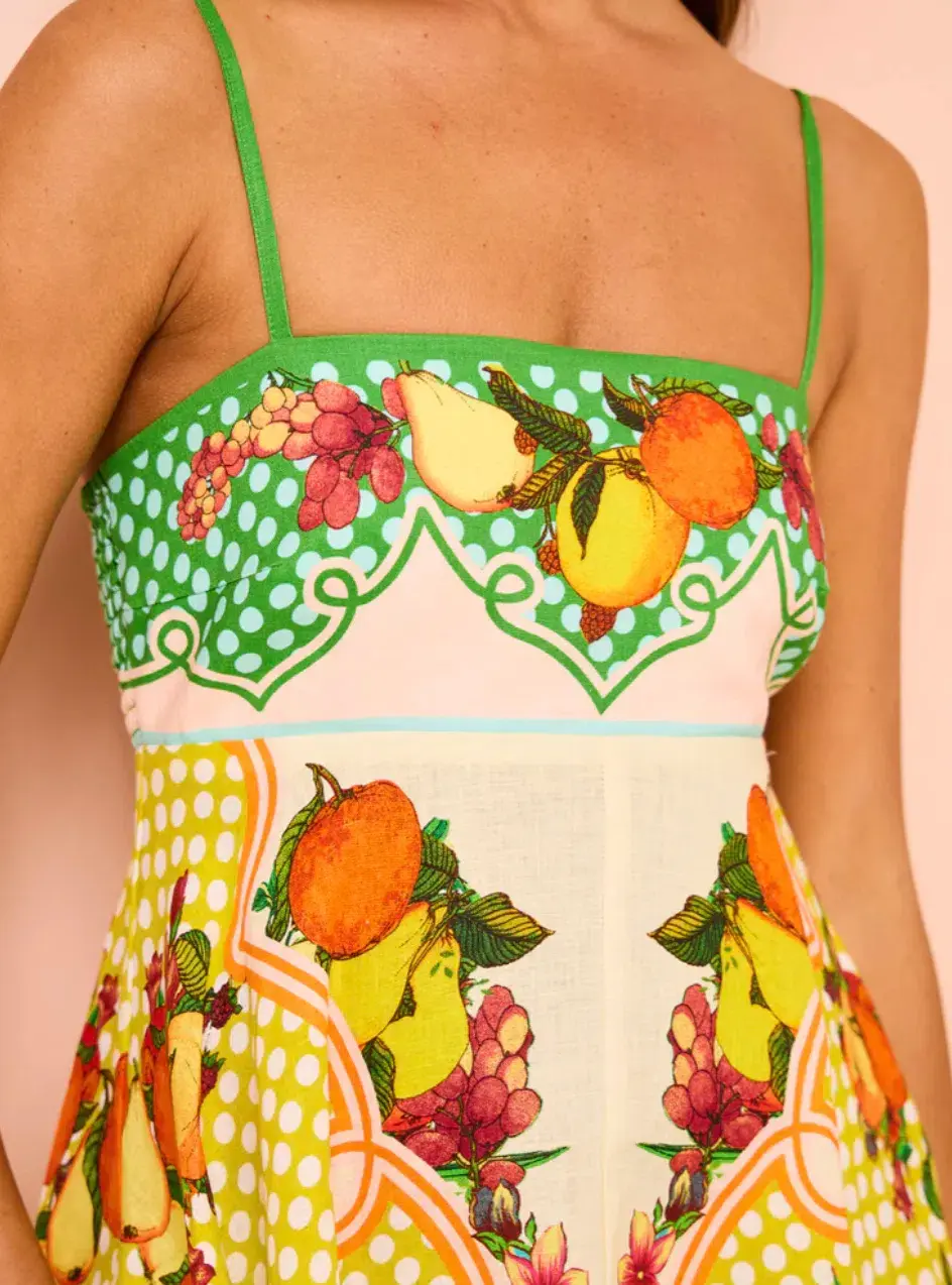 Alemais Lemonis Sundress Multi Size 8 - Image 5