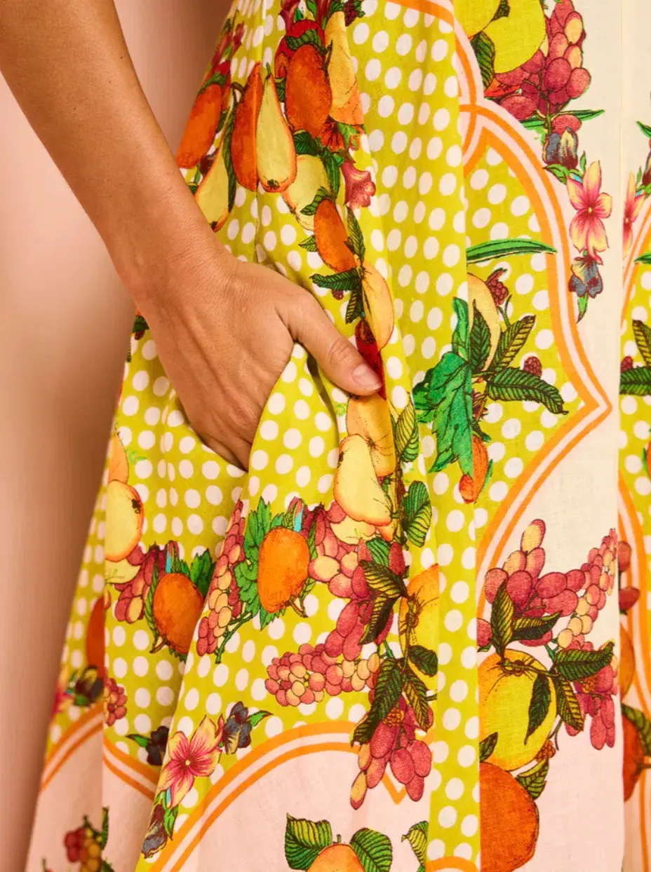 Alemais Lemonis Sundress Multi Size 8 - Image 4