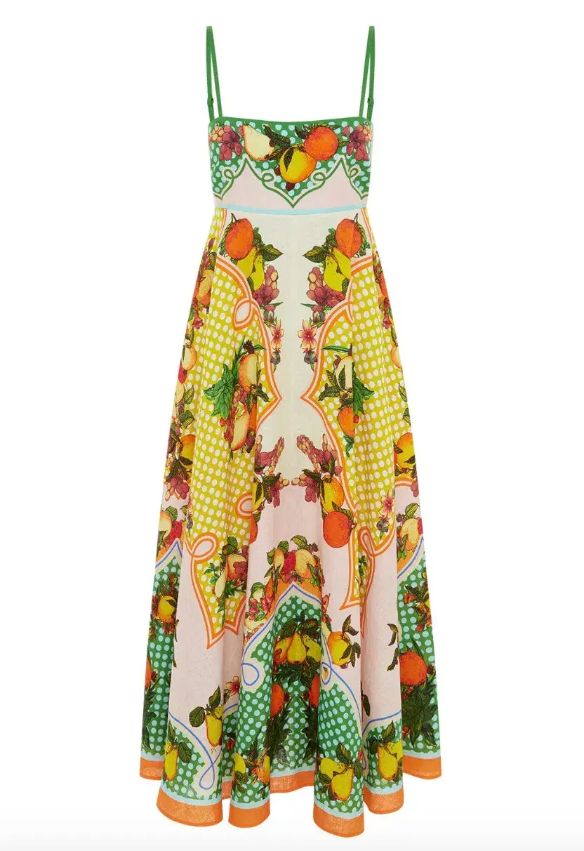 Alemais Lemonis Sundress Multi Size 16 - Image 5