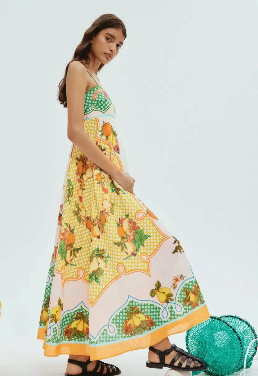 Alemais Lemonis Sundress Multi Size 16 - Image 2