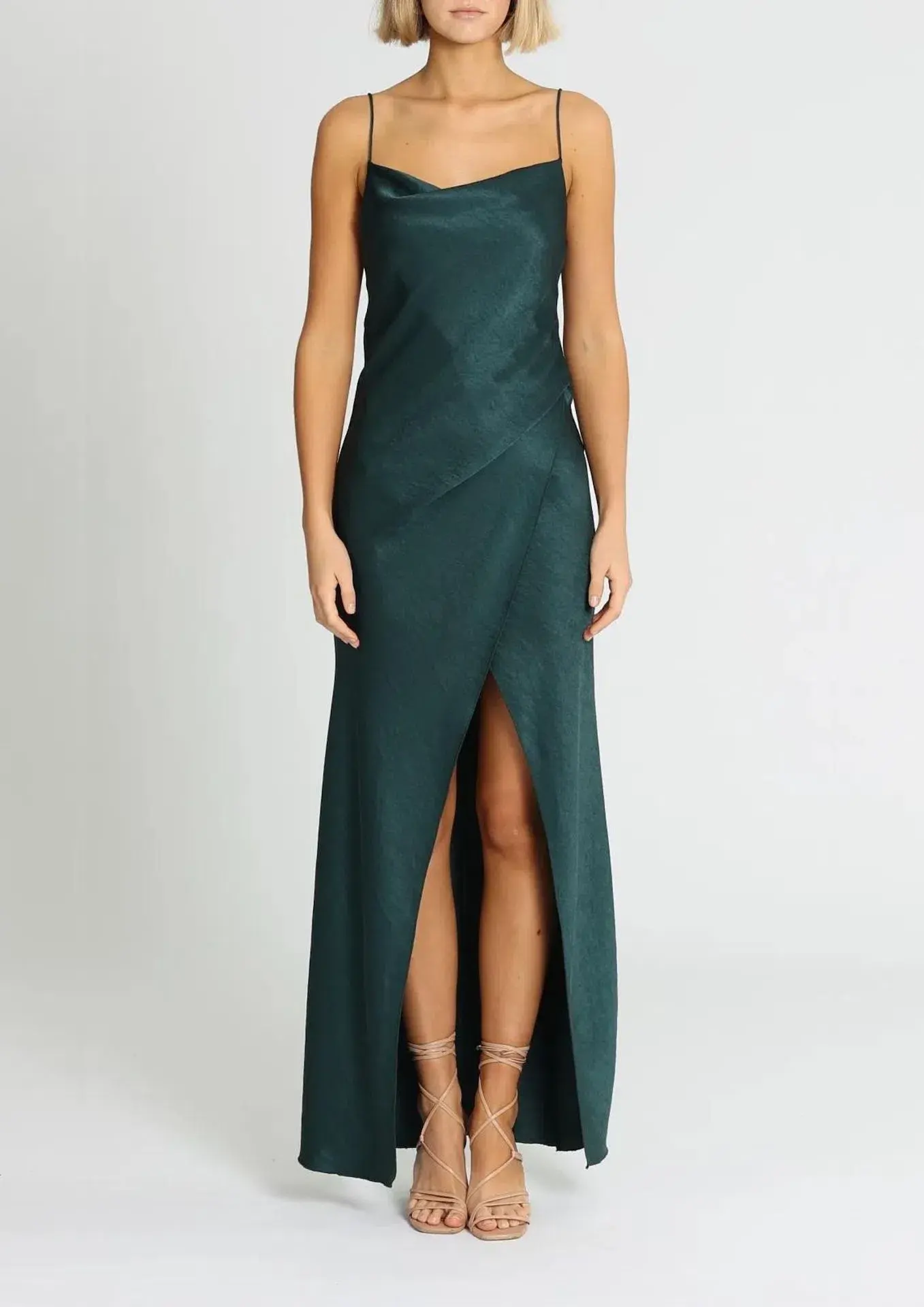 Camilla and Marc Bowery Slip Dress Fitzgerald Green Size 10 - Image 1