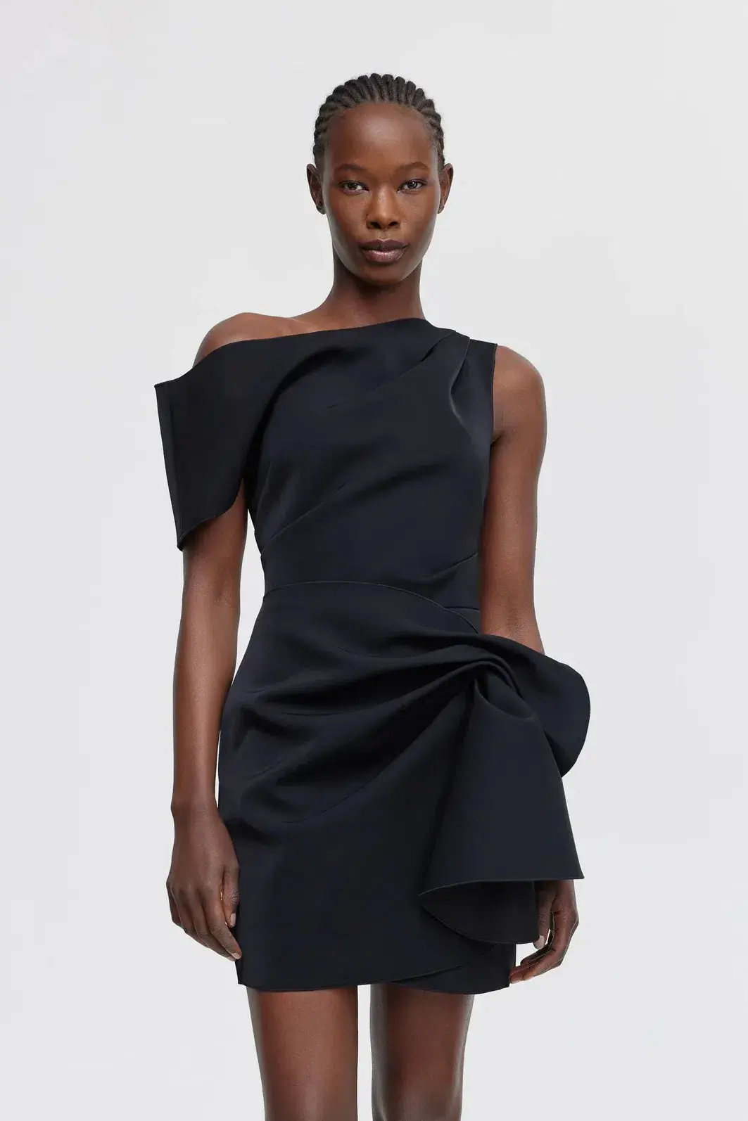 Acler Eddington Mini Dress Black Size 8 - Image 2