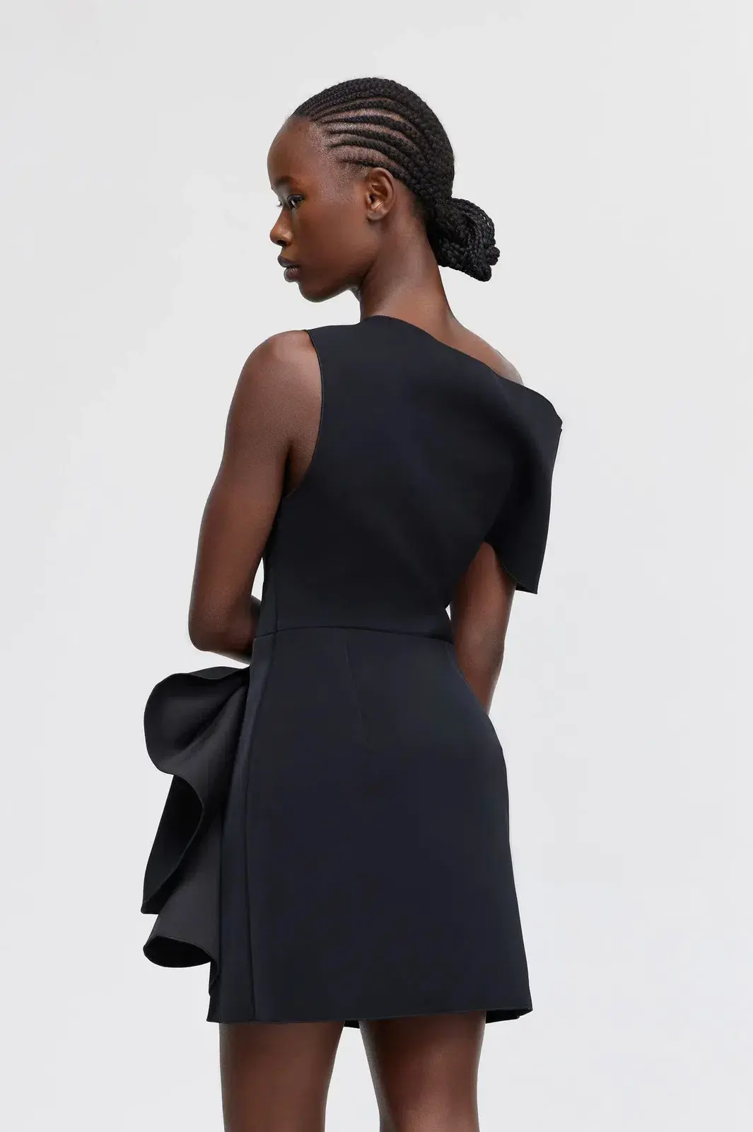 Acler Eddington Mini Dress Black Size 8 - Image 3