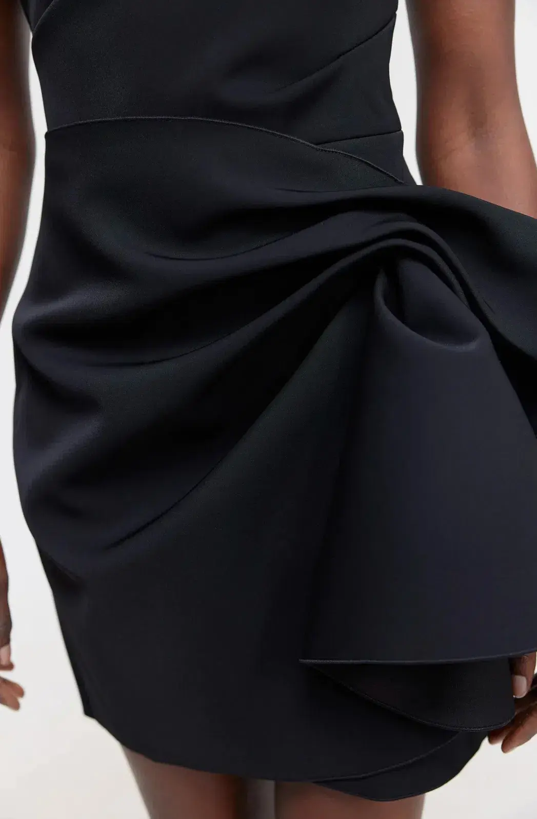 Acler Eddington Mini Dress Black Size 8 - Image 5
