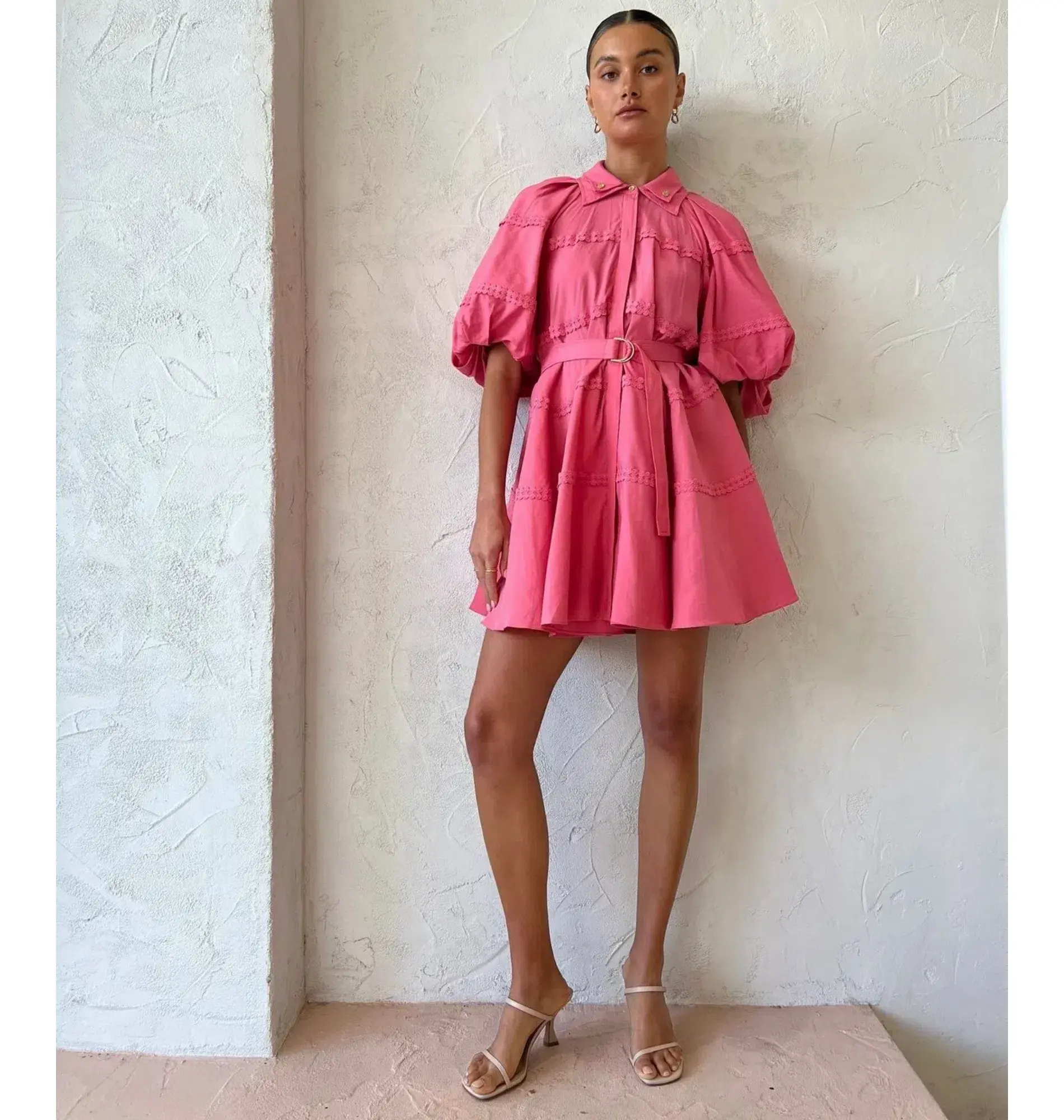 Acler Bowdon Dress Dusty Rose in Size AU 10 - Image 1