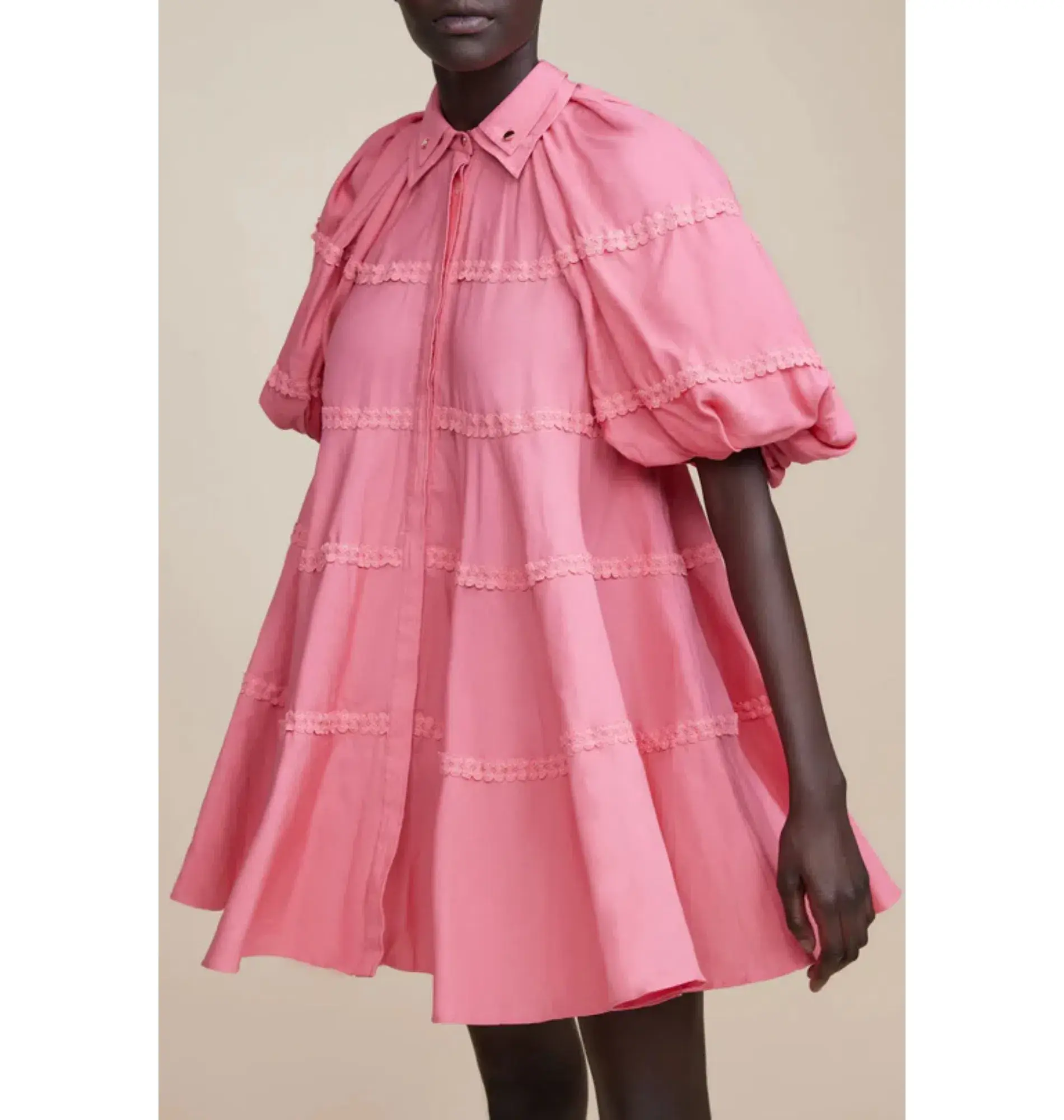 Acler Bowdon Dress Dusty Rose in Size AU 10 - Image 3