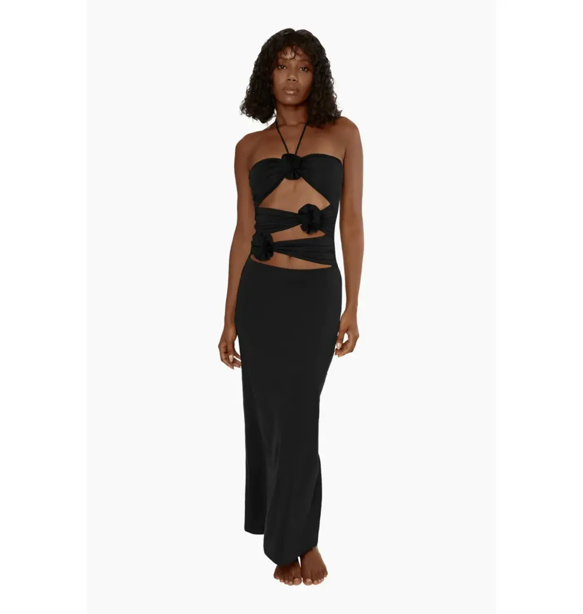 Maygel Coronel Veranera Dress Black Size AU 6 - Image 1