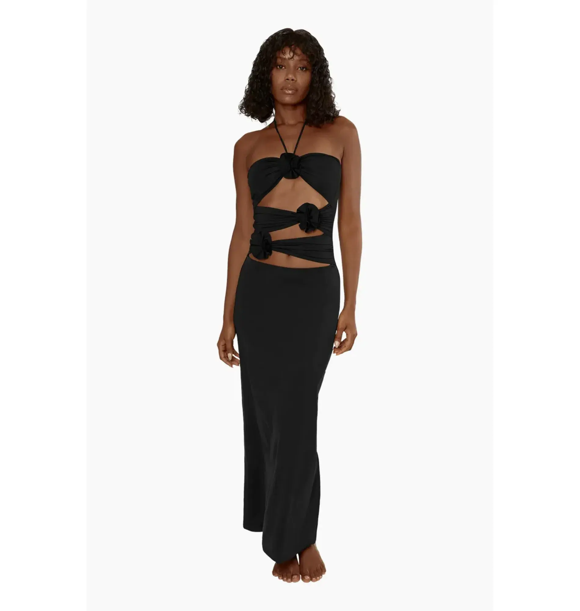 Maygel Coronel Veranera Dress Black Size AU 10 - Image 1
