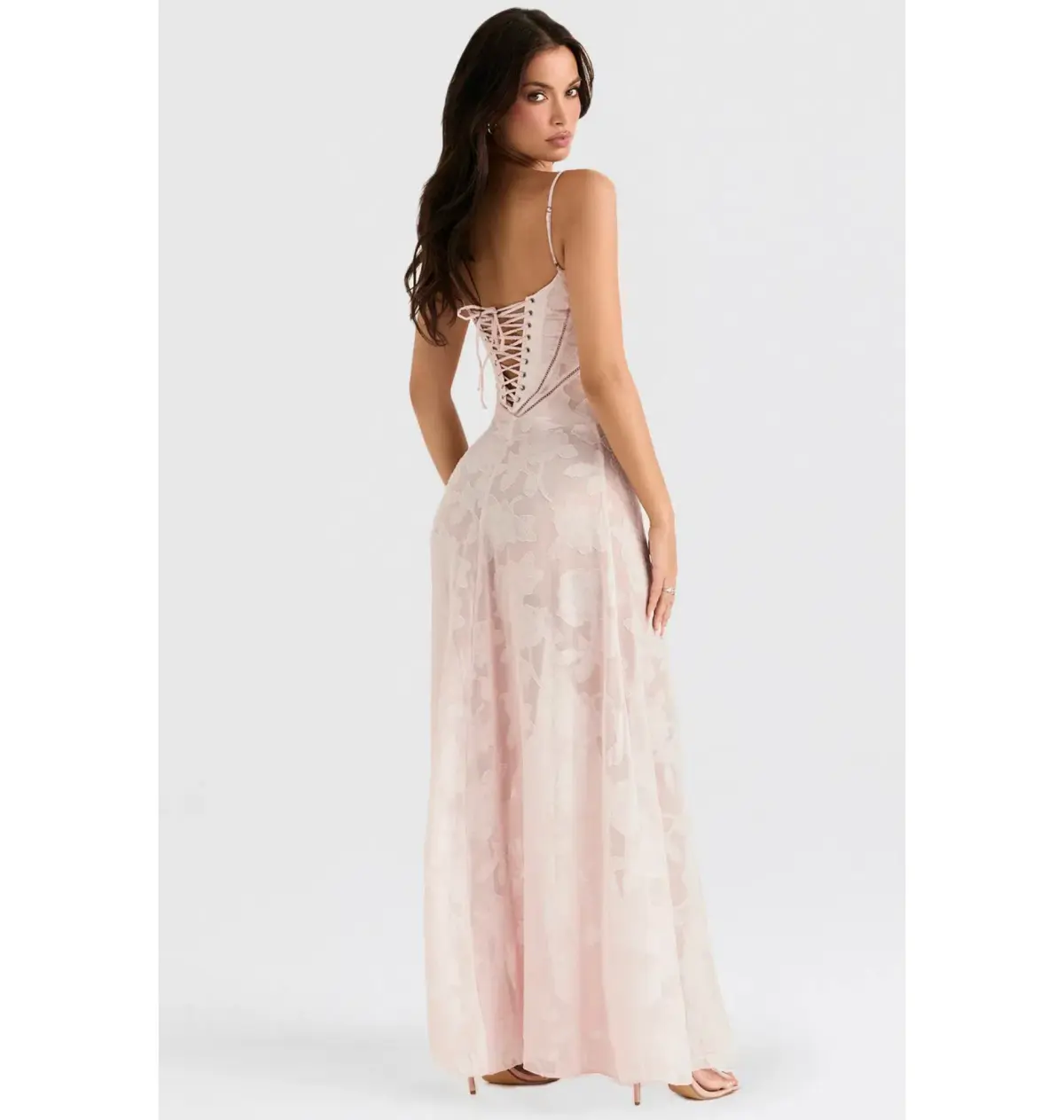 House of CB Seren Dress Soft Pink Size XS / AU 6 - Image 2