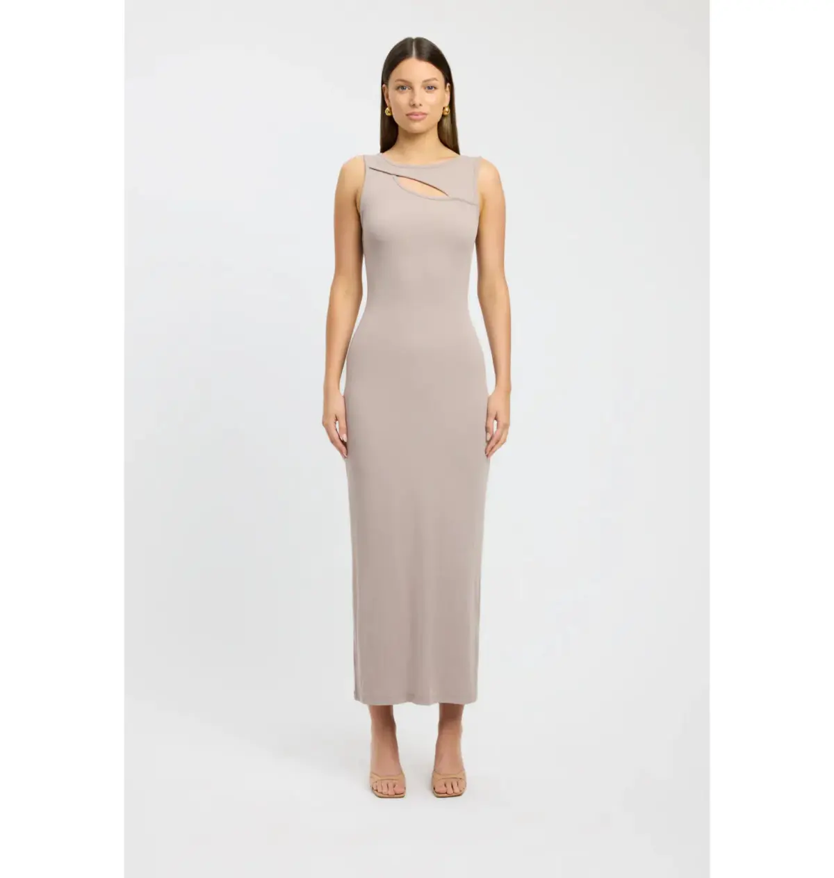 Kookaï Zara Maxi Dress Ash Grey Size AU 34 / AU 6  - Image 1