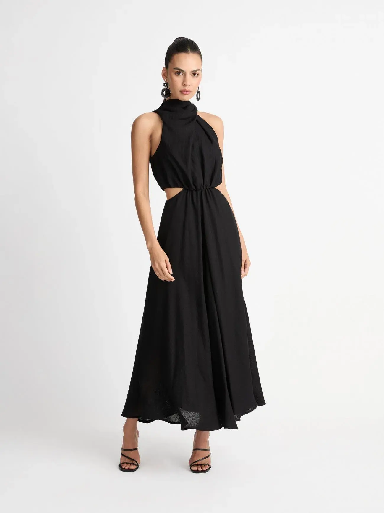 Sheike Amelia Maxi Dress in Black Size AU 8 - Image 1