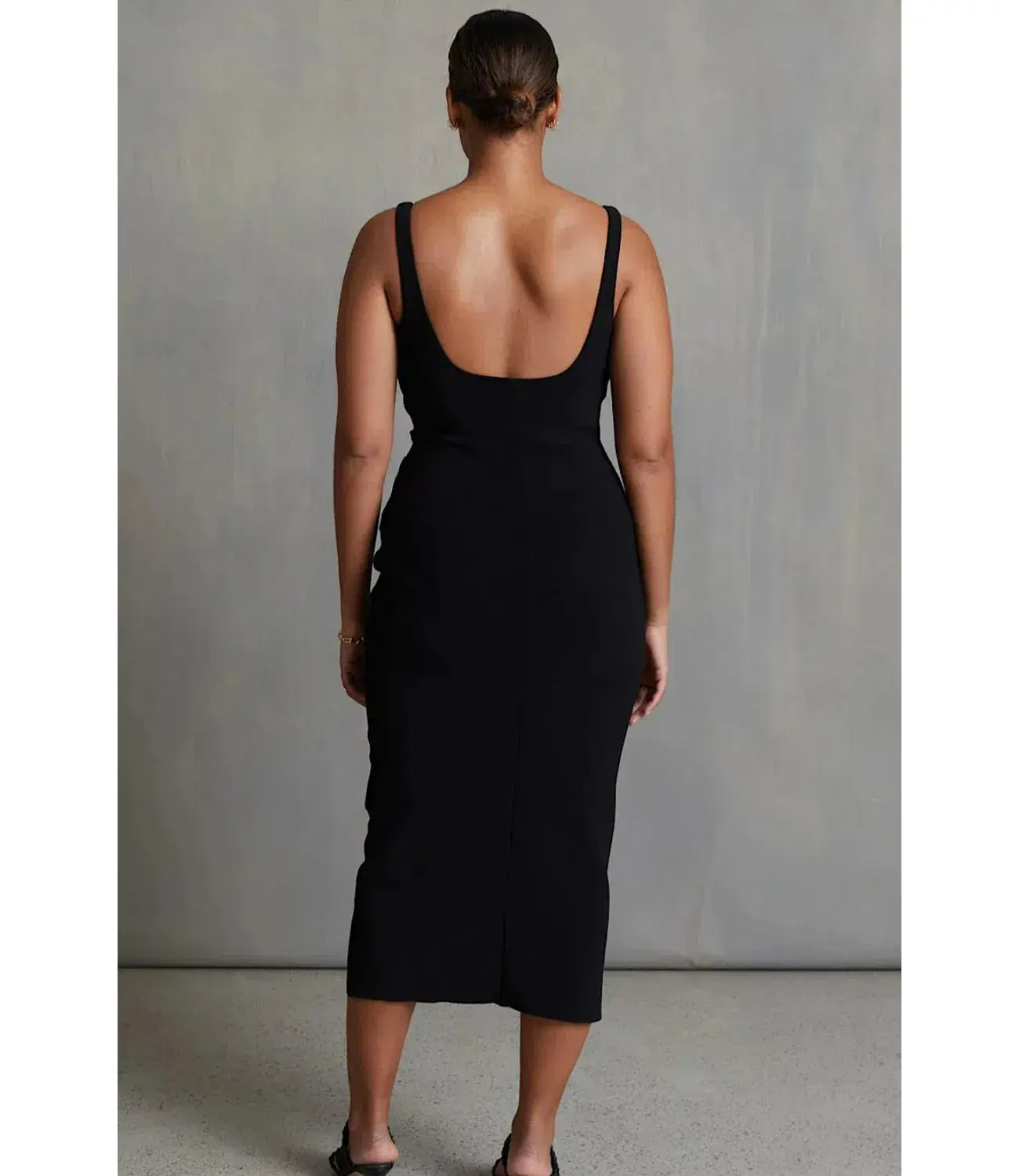 Bec & Bridge Be Mine Square Neck Dress Black Size AU 6 - Image 3